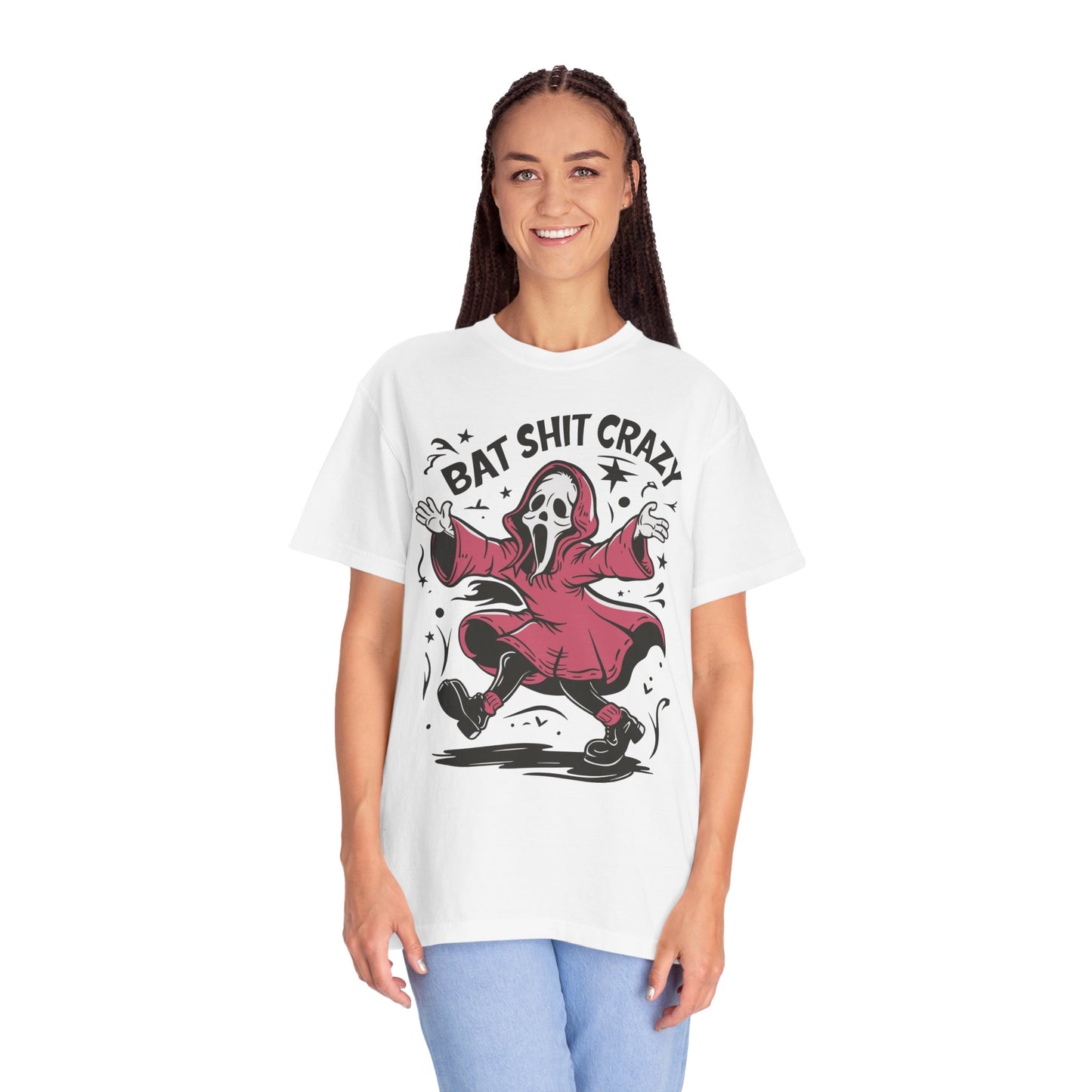 Bat Shit Crazy Funny Halloween Shirt - Ghost Season Tee