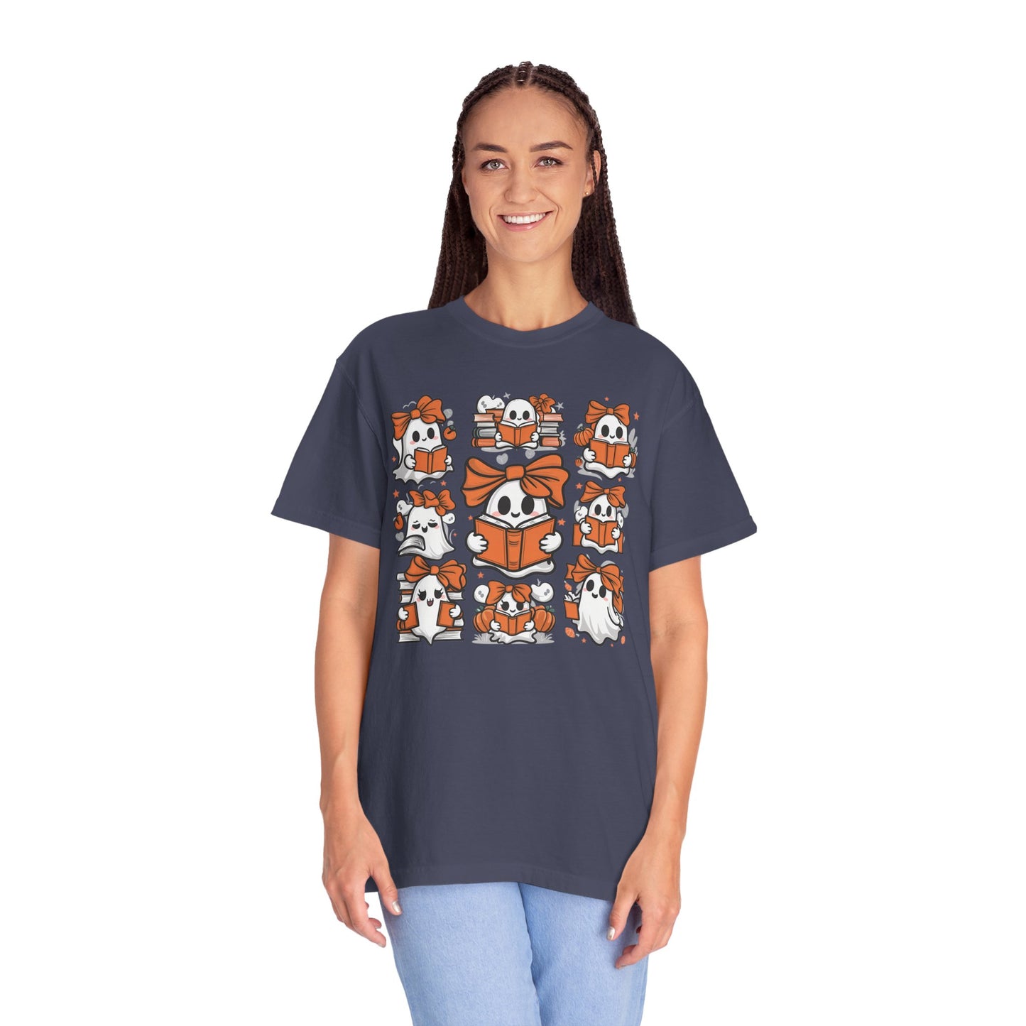 Ghost Reading Shirt, Teacher Halloween Shirt