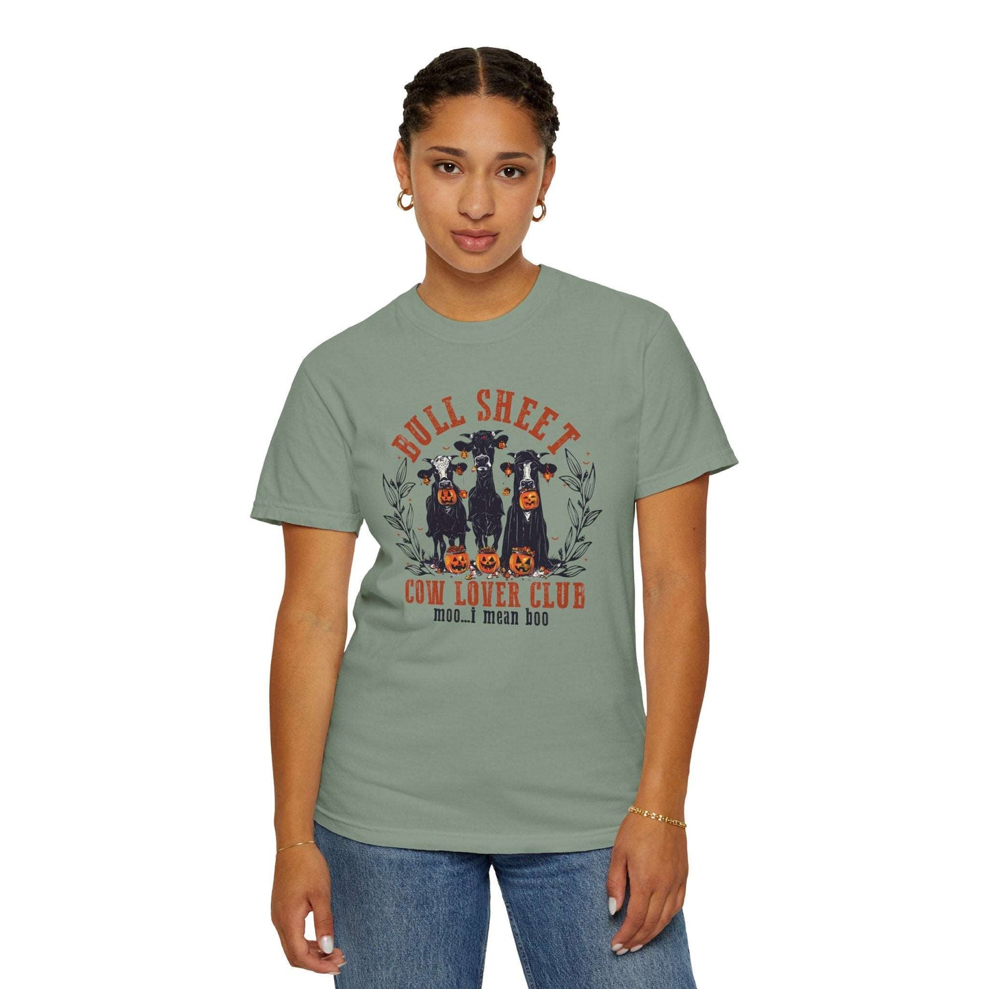 Bull Sheet Cow Lover Club Shirt, Spooky Cow Halloween