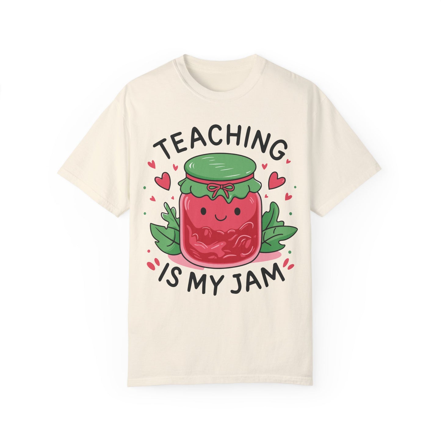 Teaching is My Jam Shirt | Educator Gift | Teacher Appreciation Ivory