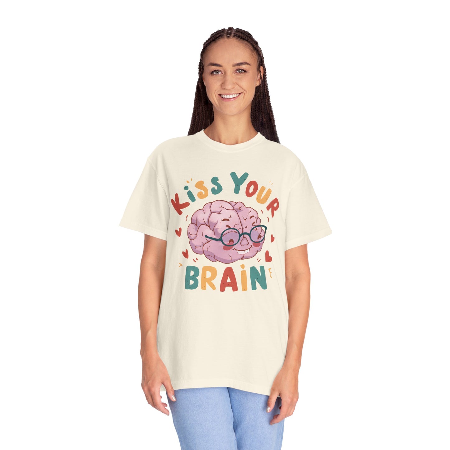 Kiss Your Brain Teacher Shirt