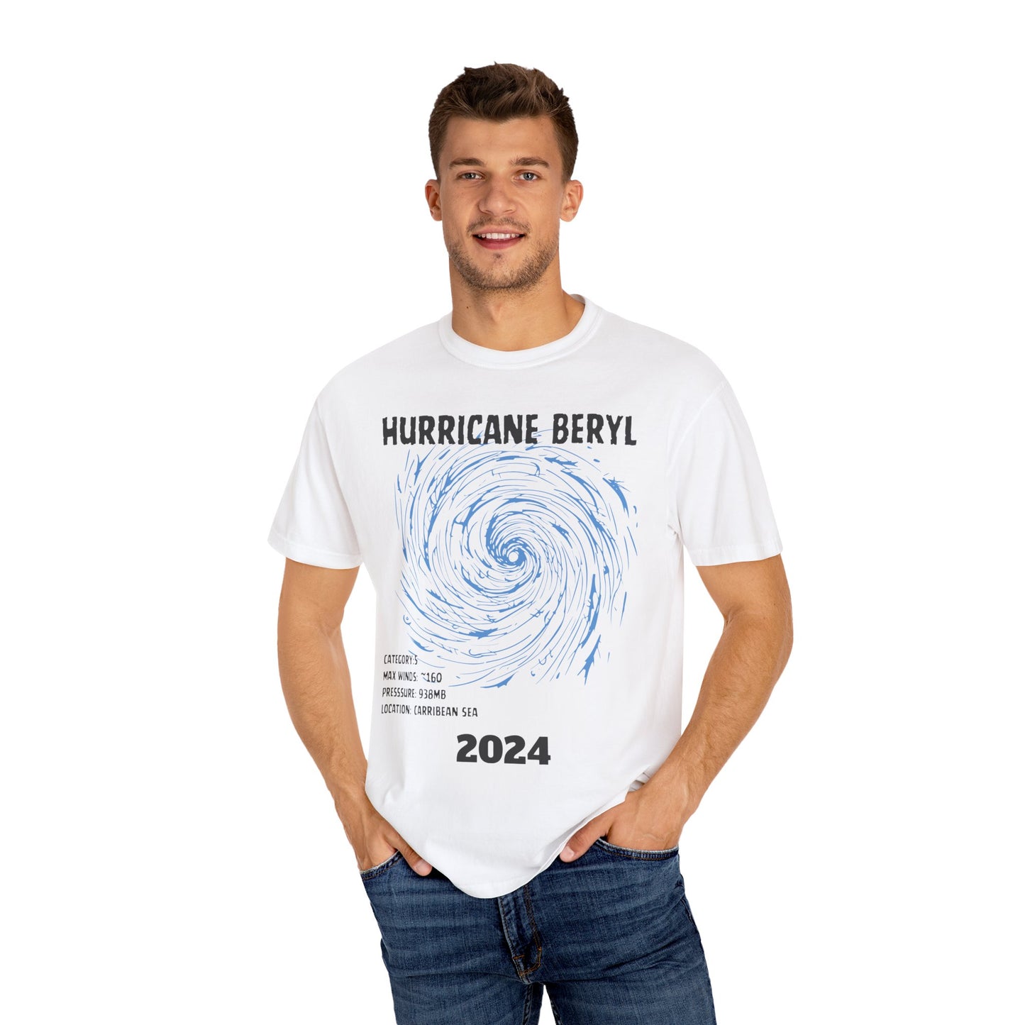 Storm T-Shirt Hurricane Beryl, Texas Hurricane, Hurricane 2024