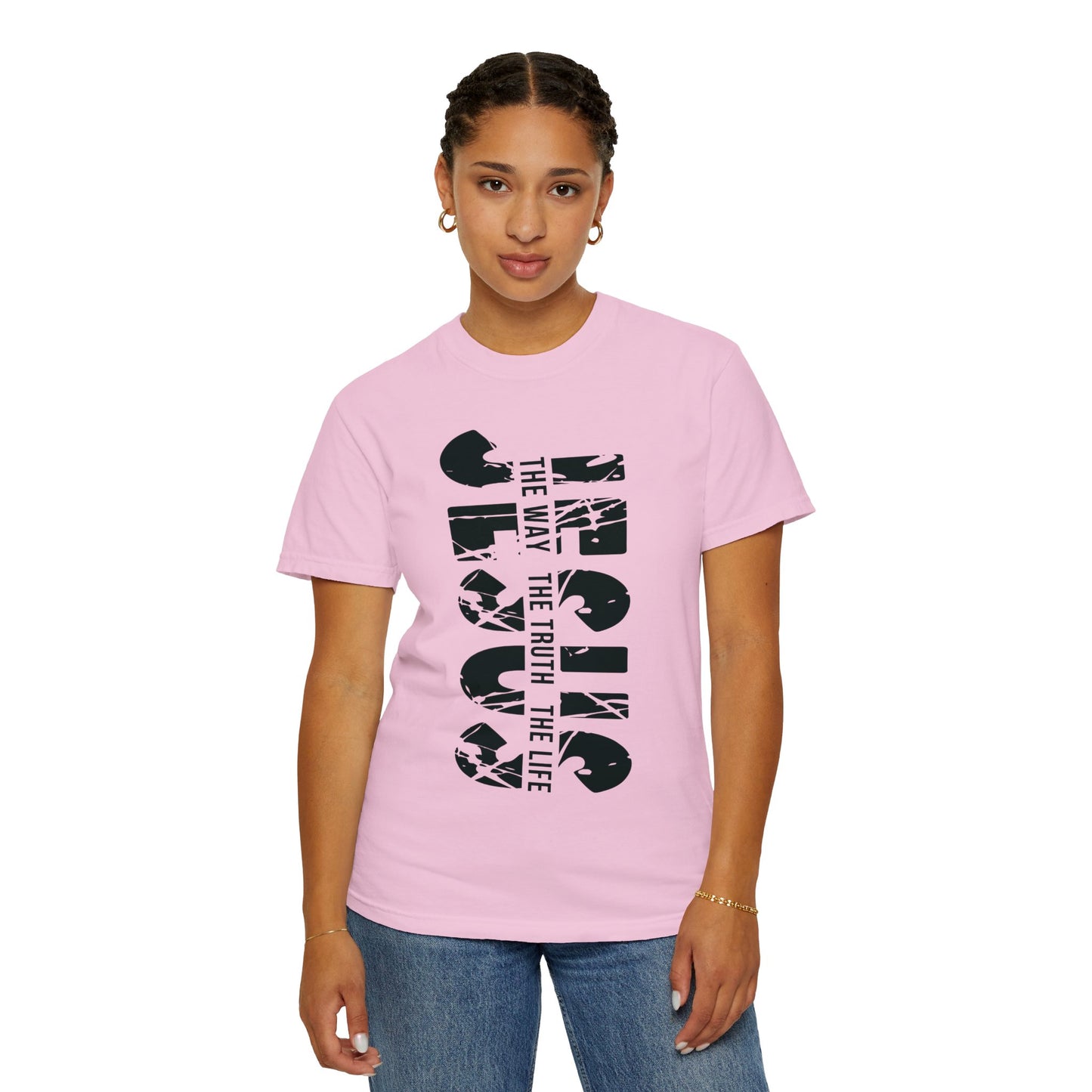 Jesus Shirt,Jesus The Way The Truth The Life Comfort Colors Shirt