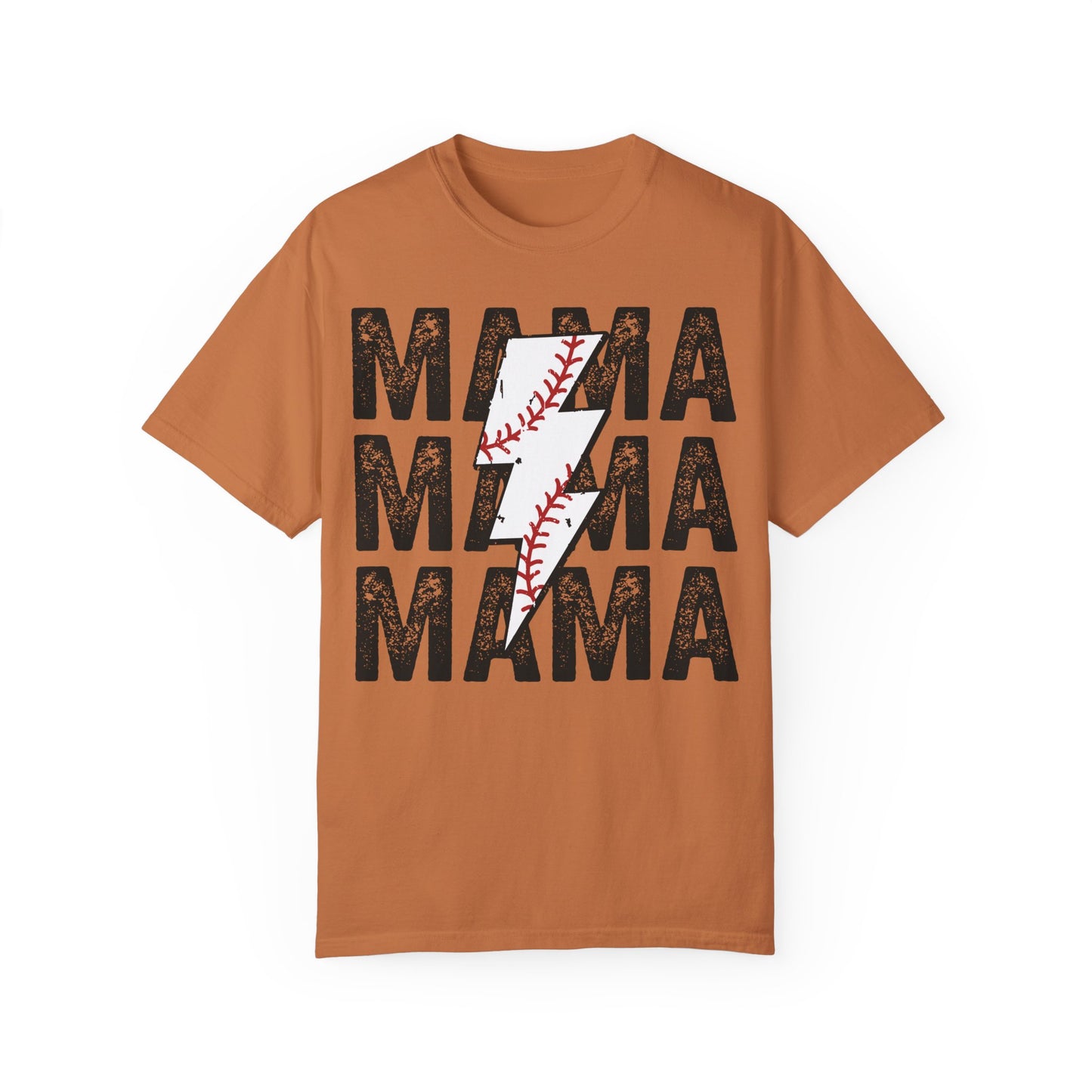 Comfort Colors Baseball Mama Shirt