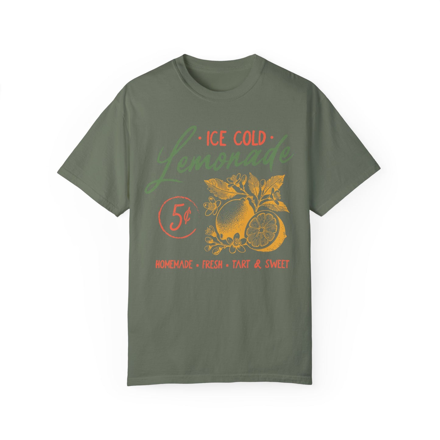 Ice Cold Lemonade Comfort Colors T-Shirt – Fun & Refreshing Style