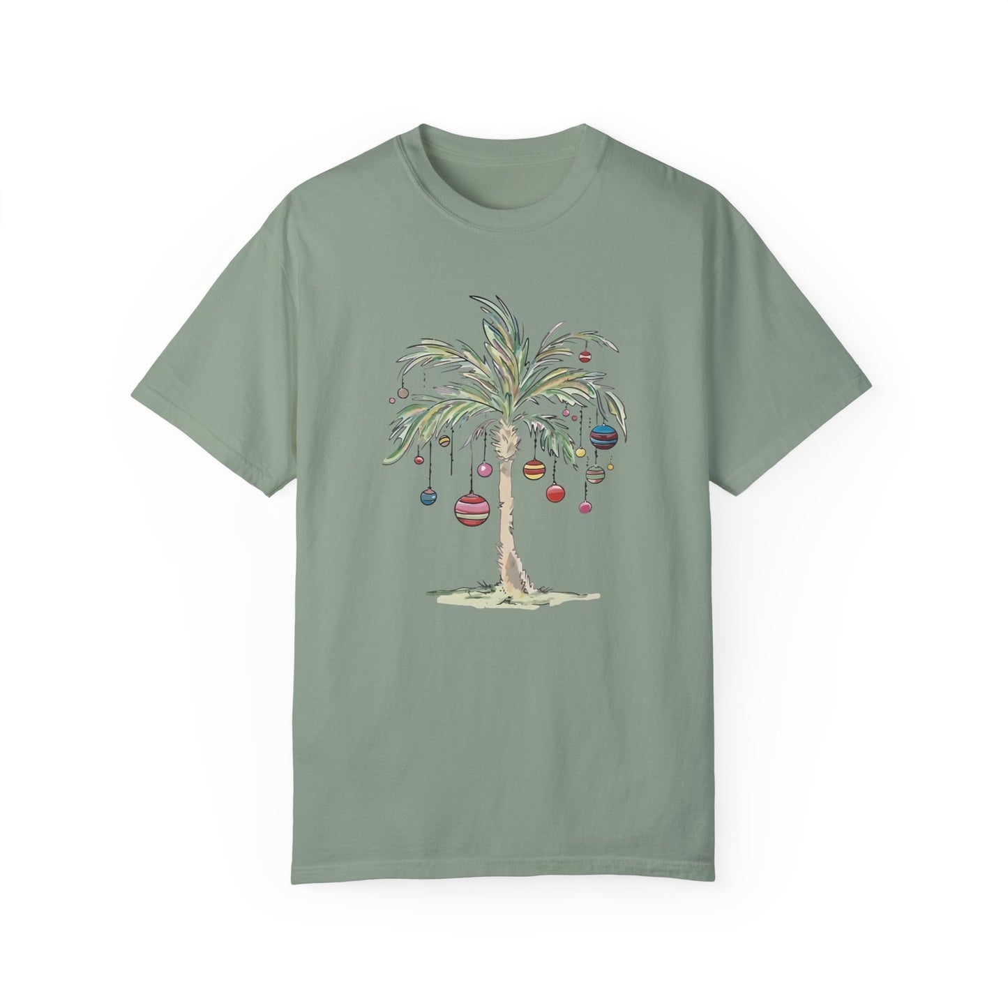 Christmas Palm Tree Shirt - Tropical Xmas Gift Bay