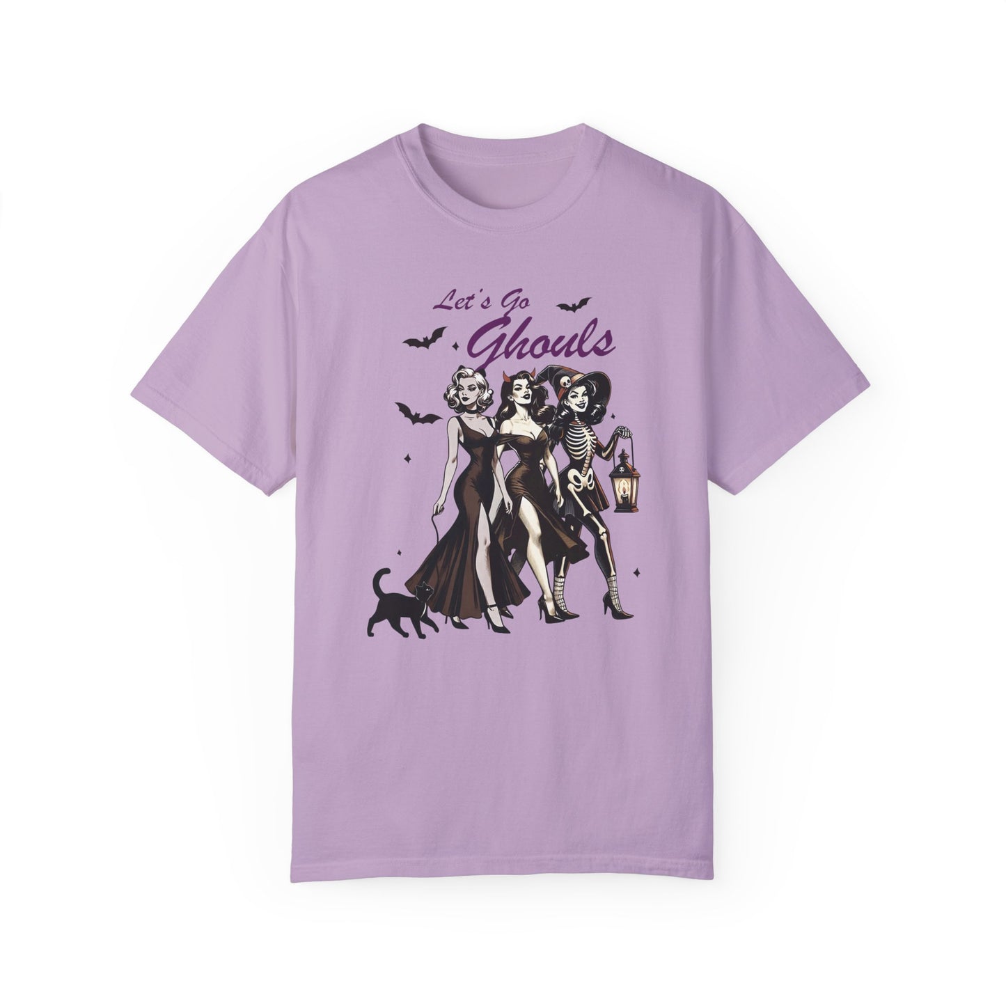 Halloween Girl Let's Go Ghouls Shirt Orchid