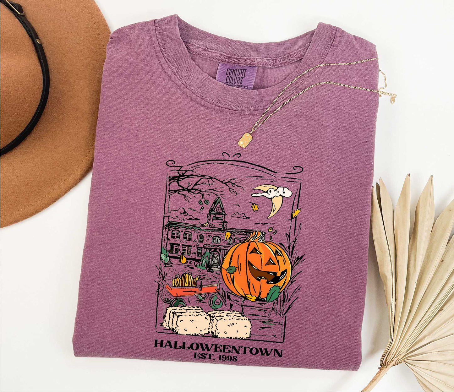 Comfort Colors, Halloweentown t shirt, Halloweentown University t-shirt, Gifts for Halloween, Halloweentown 1998, Halloween t-shirt