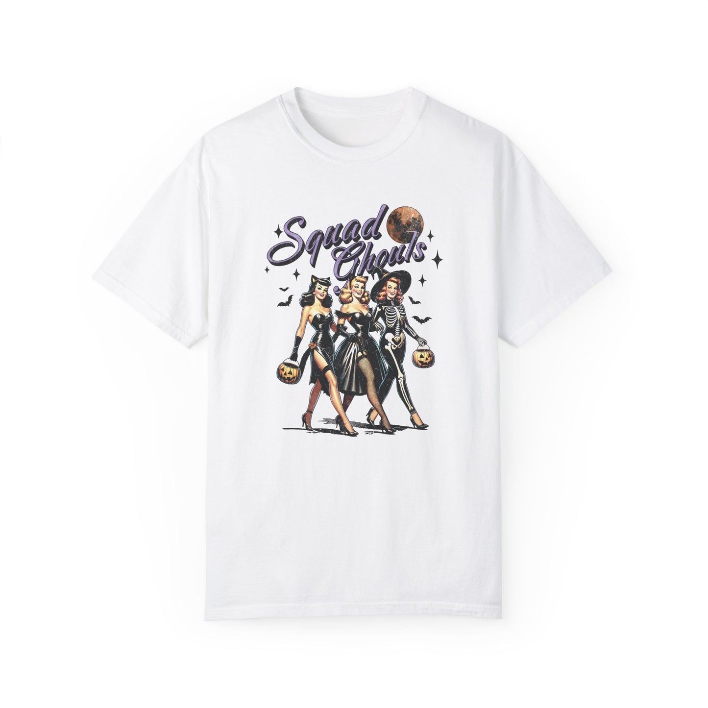 Squad Ghouls Shirt - Vintage Halloween Shirt White