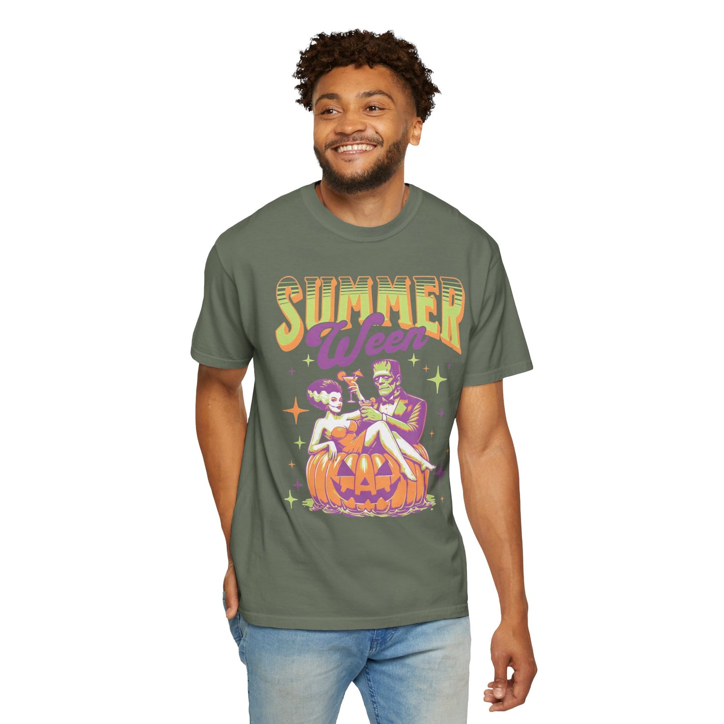 Summer Ween Funny Monster Beach Party Shirt