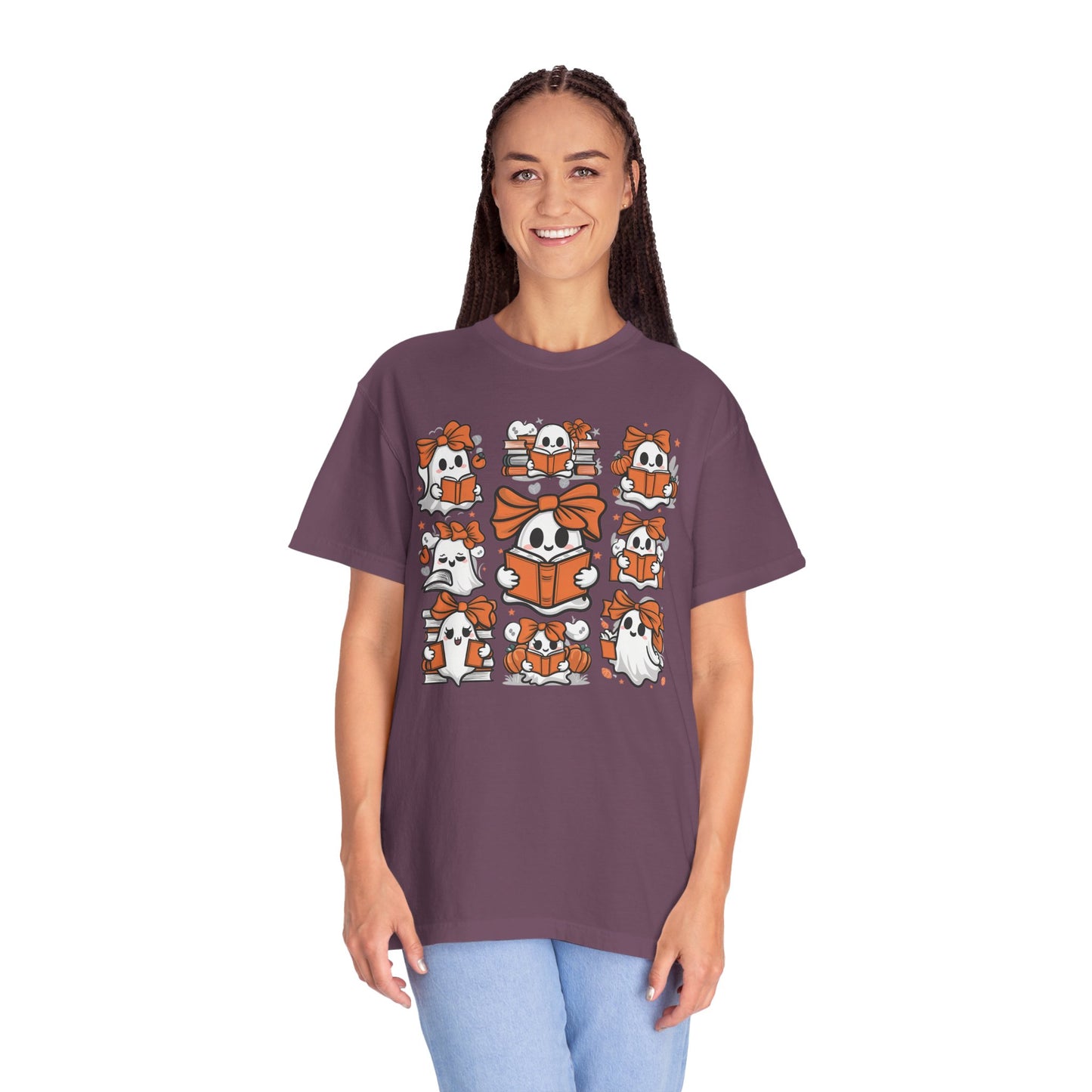 Ghost Reading Shirt, Teacher Halloween Shirt