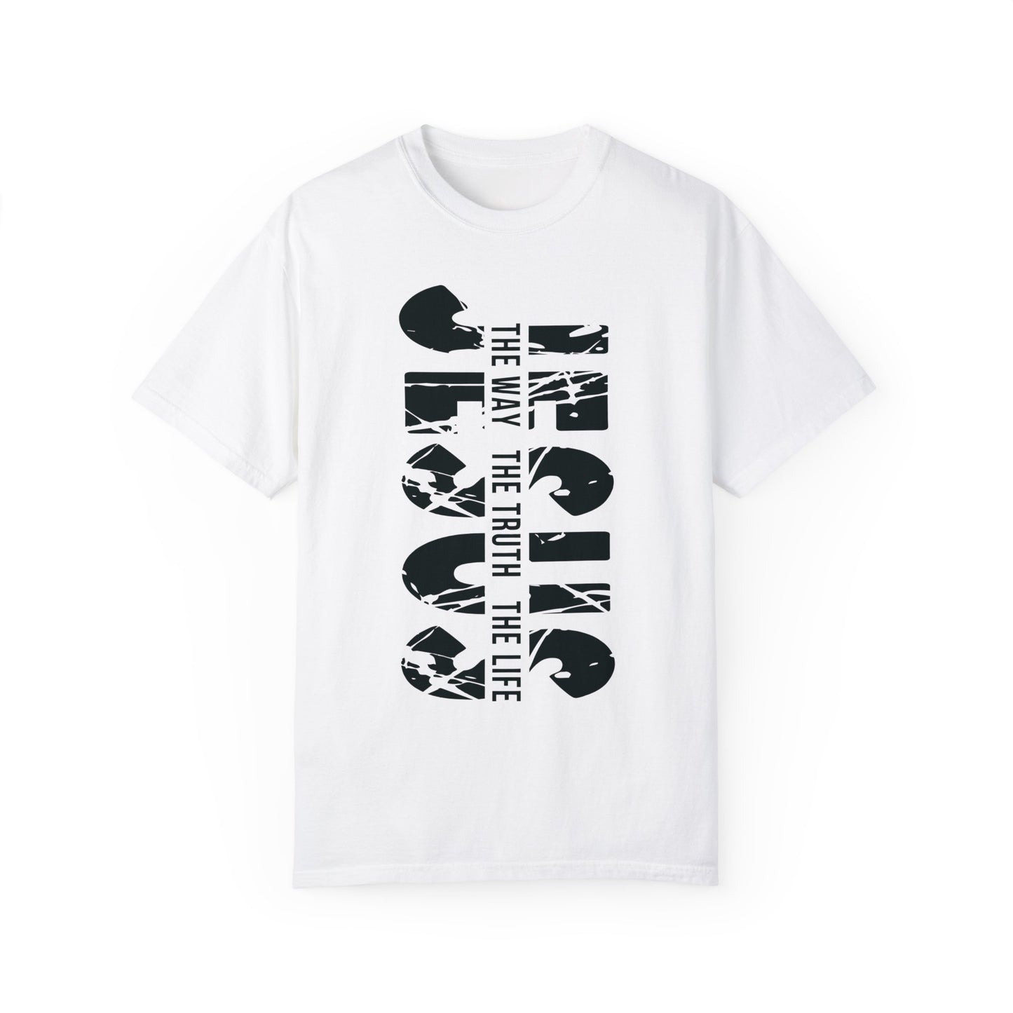Jesus Shirt,Jesus The Way The Truth The Life Comfort Colors Shirt White