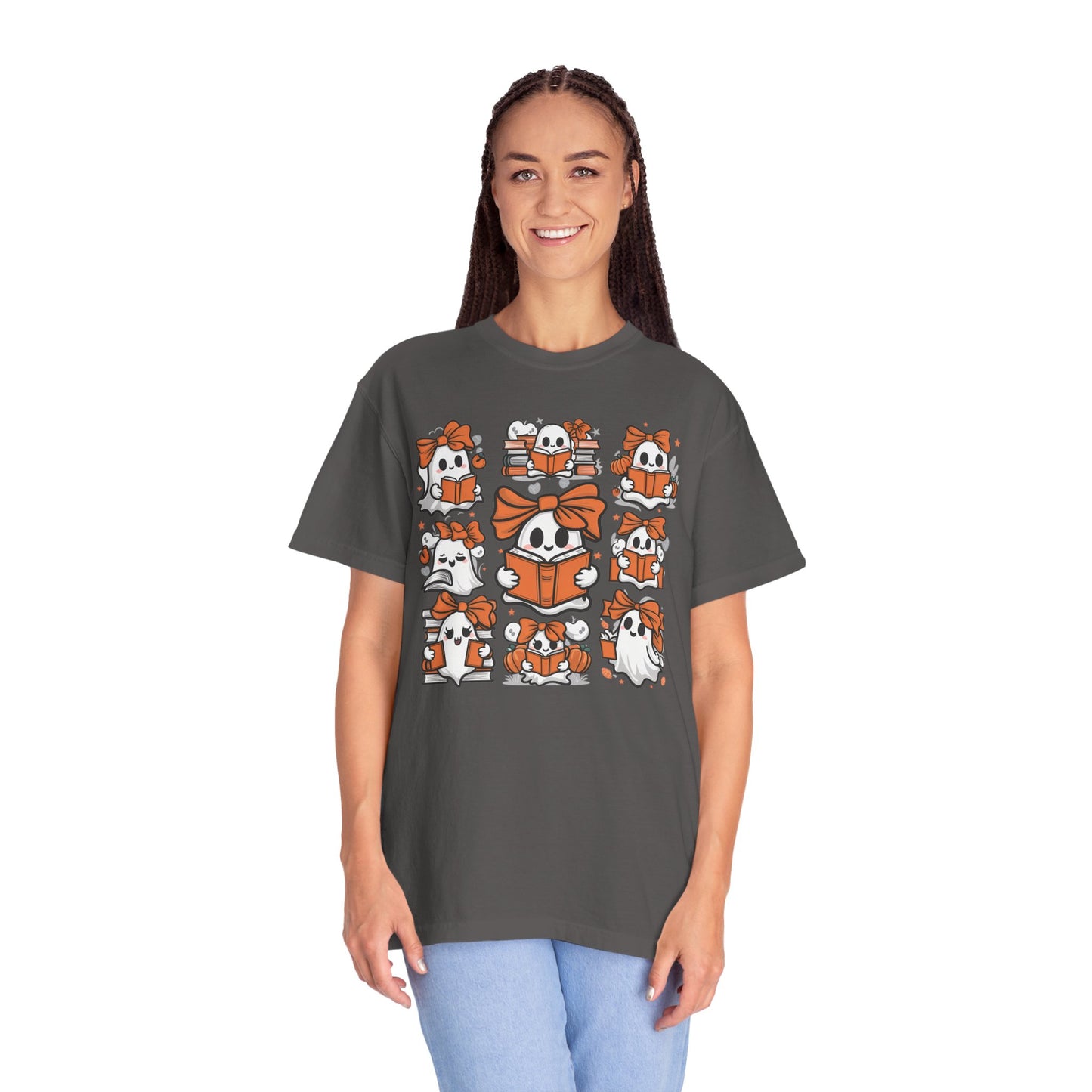 Ghost Reading Shirt, Teacher Halloween Shirt