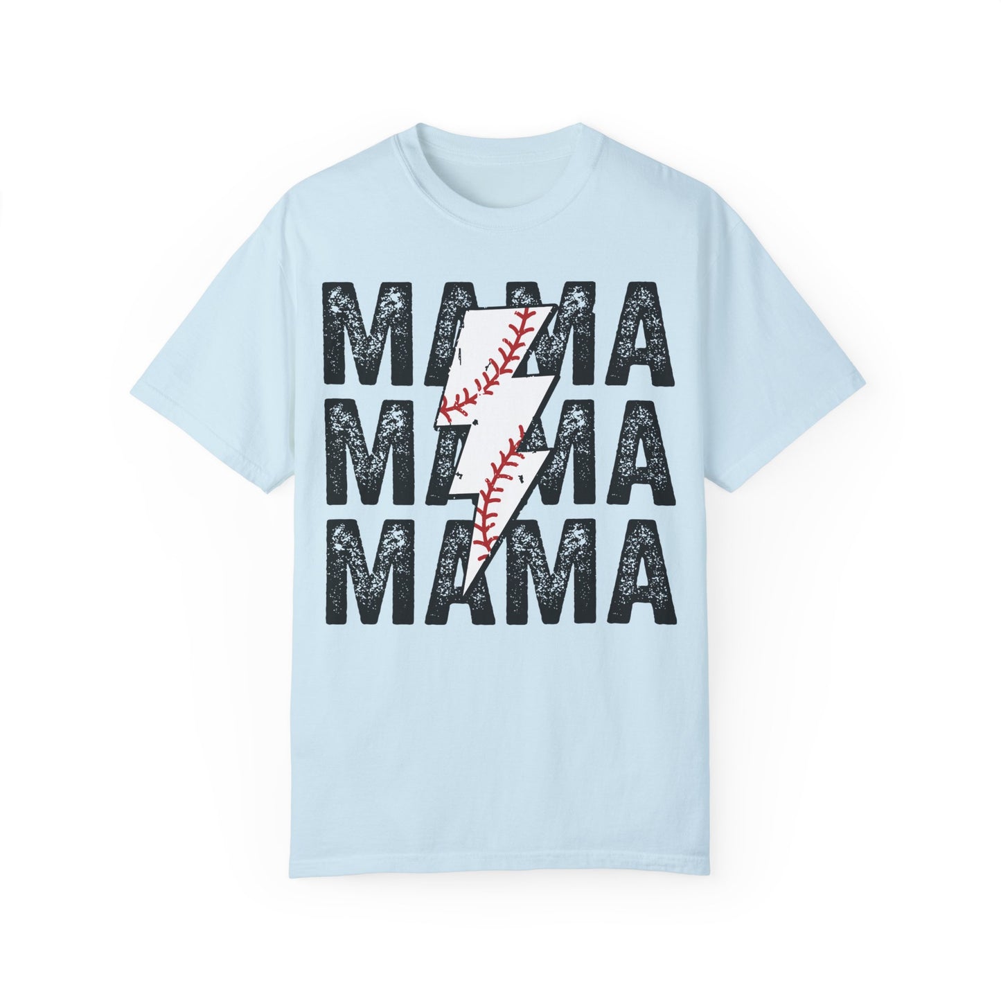 Comfort Colors Baseball Mama Shirt