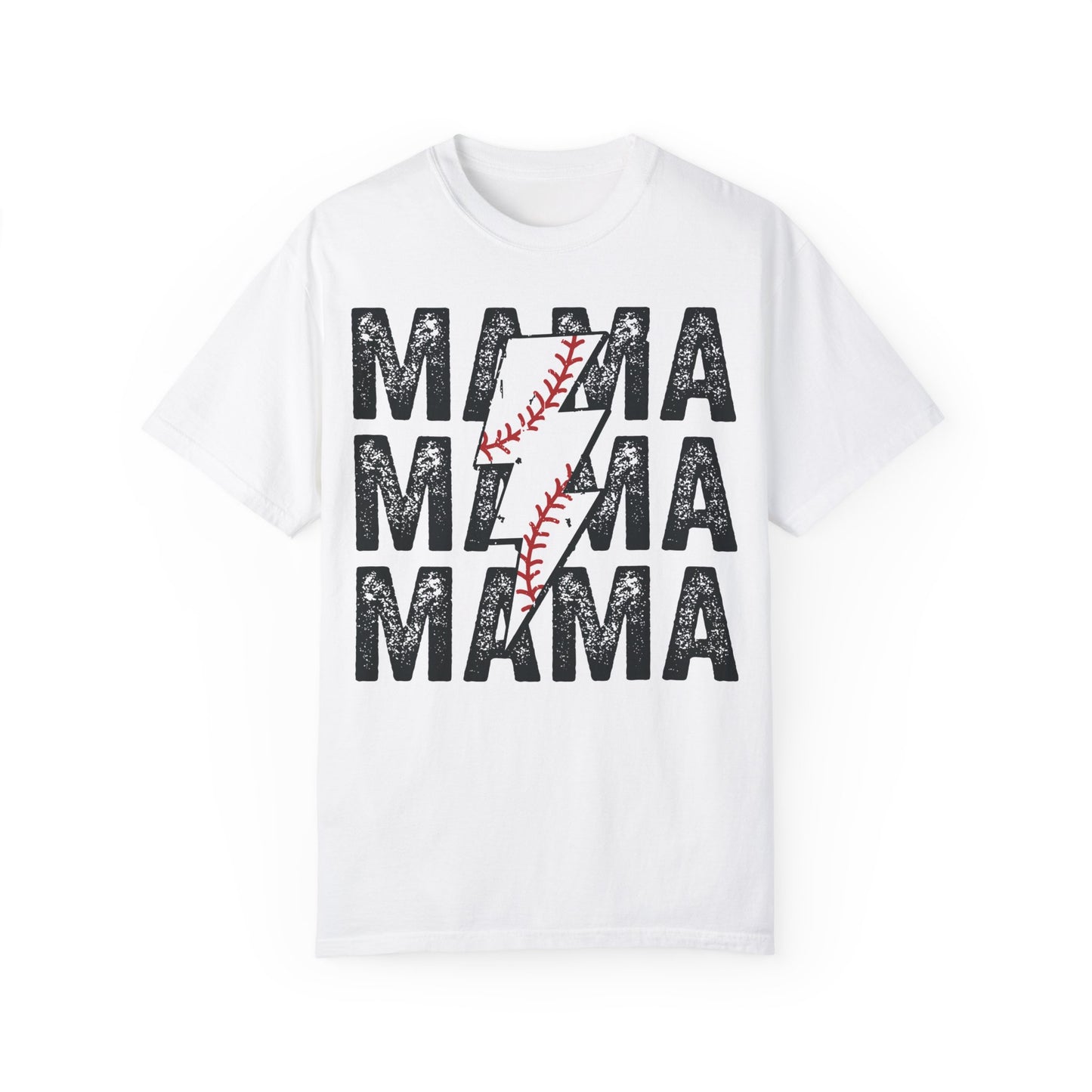 Comfort Colors Baseball Mama Shirt