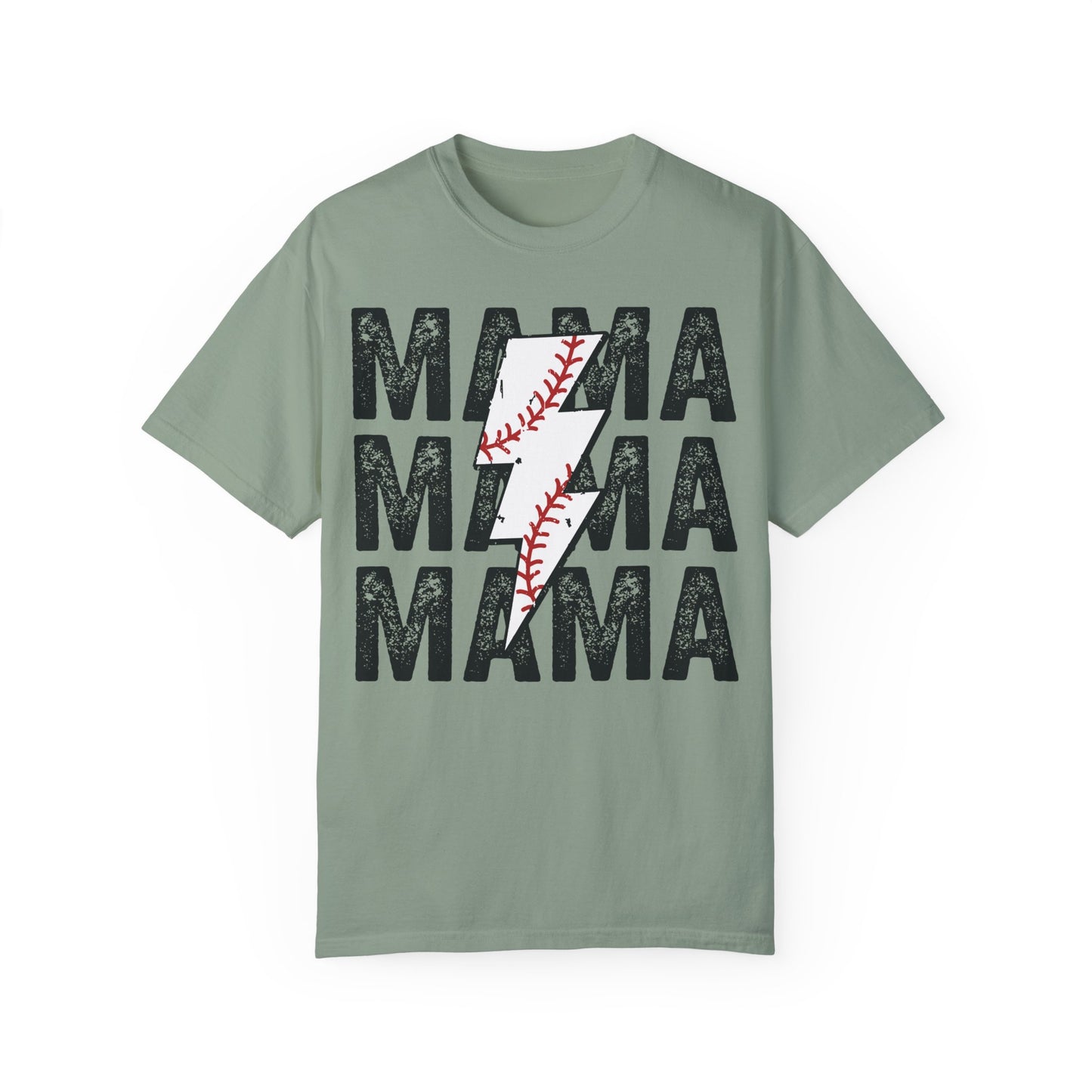 Comfort Colors Baseball Mama Shirt