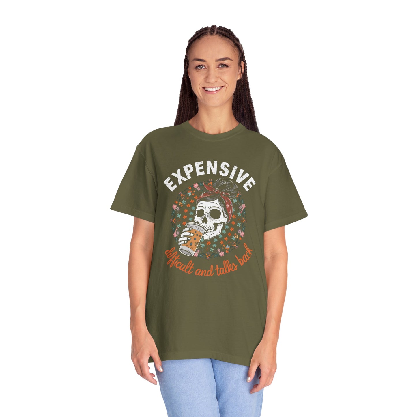 Funny Women's Shirt - Expensive, Difficult, and Talks Back