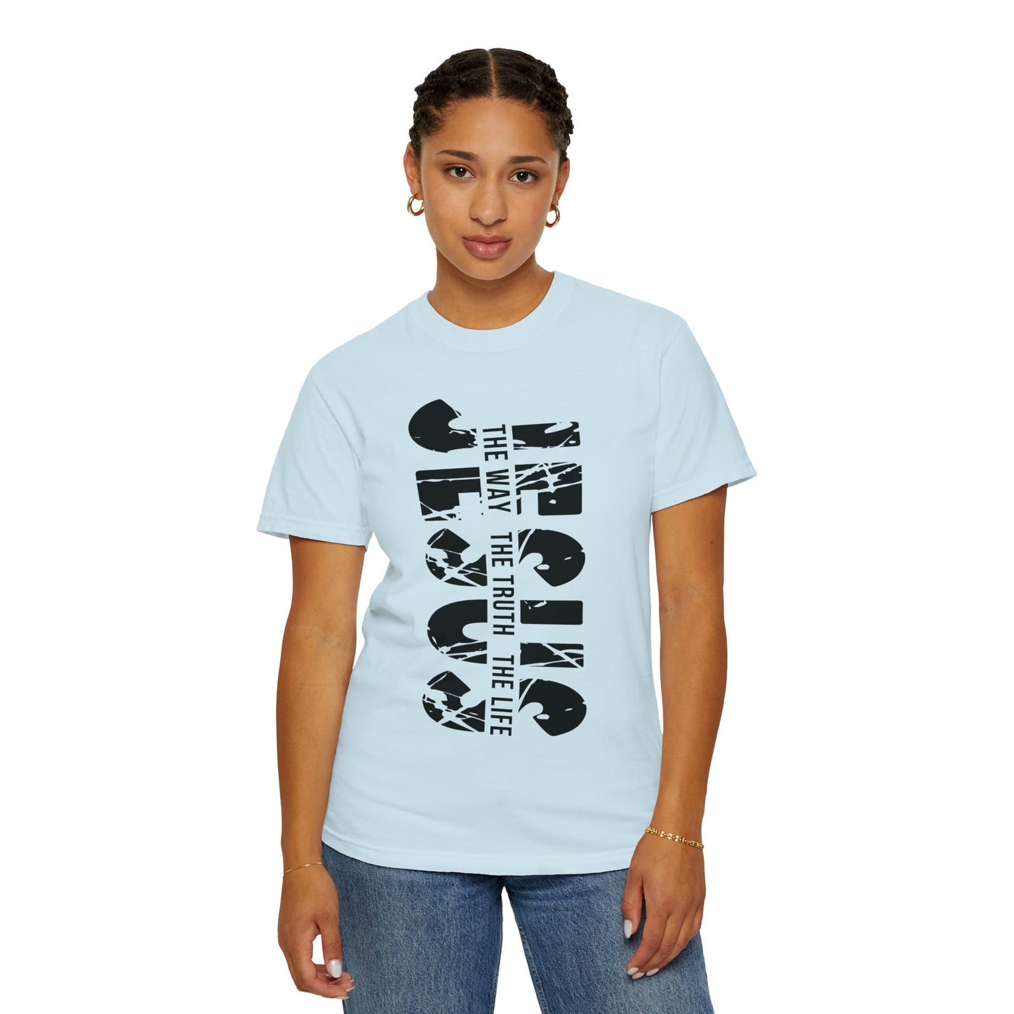 Jesus Shirt,Jesus The Way The Truth The Life Comfort Colors Shirt