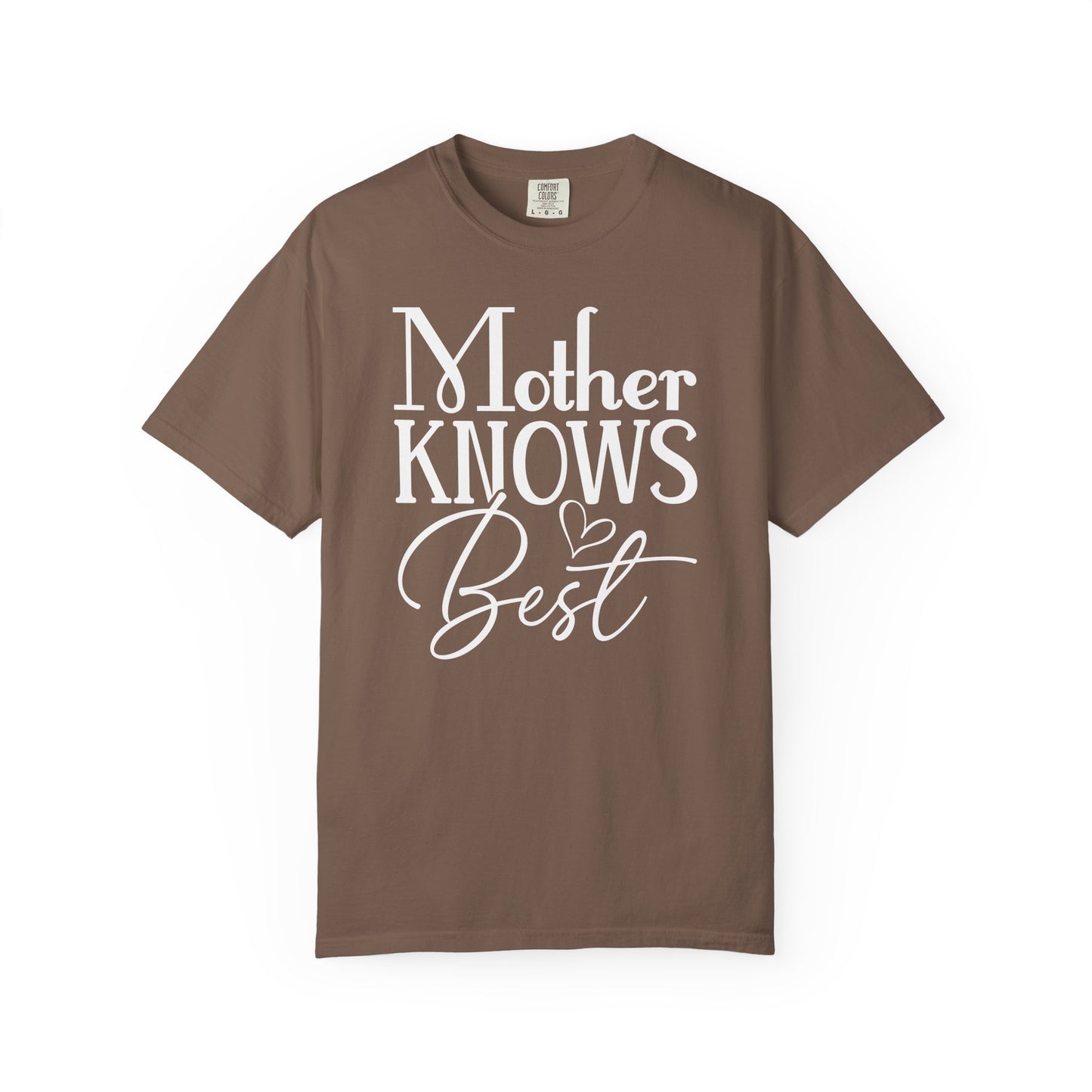 Mother Knows Best Graphic T-Shirt, Comfort Colors Tee