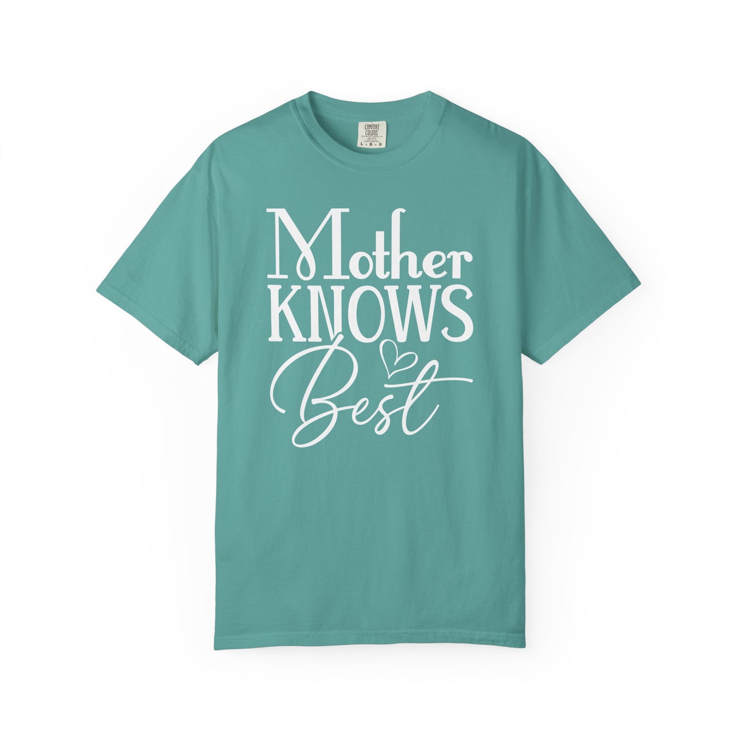 Mother Knows Best Graphic T-Shirt, Comfort Colors Tee
