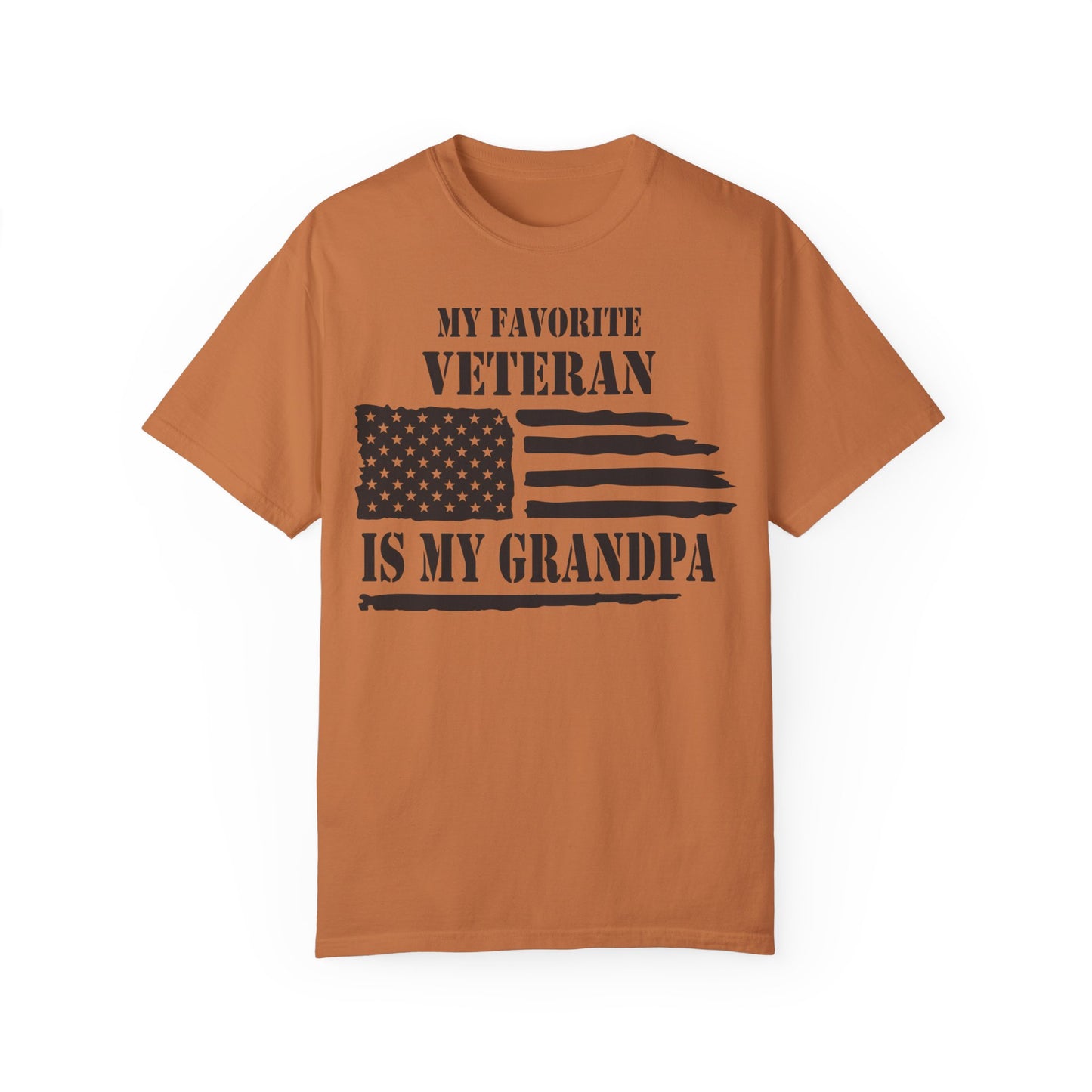 My Favorite Veteran Is My Grandpa Shirt Yam