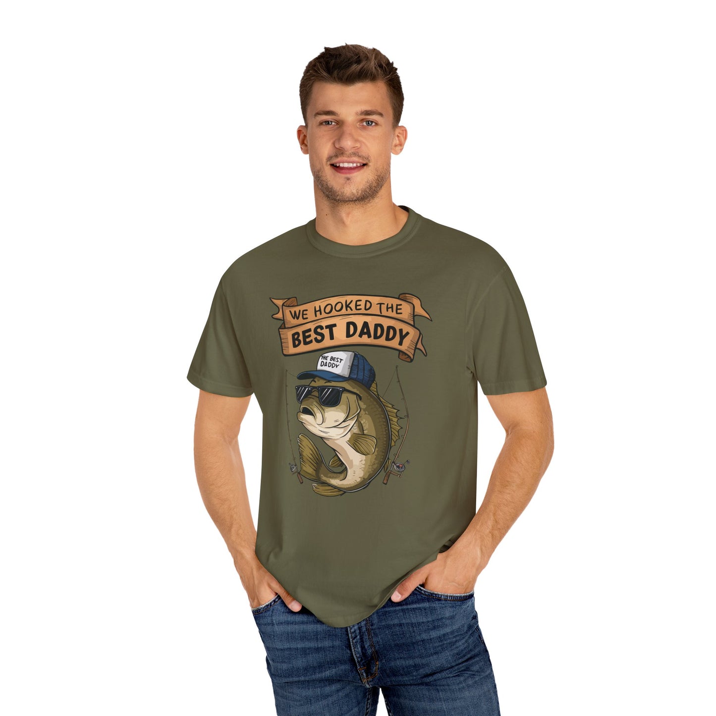 Retro We Hooked The Best Dad Daddy Fishing Shirt | Father's Day Gift