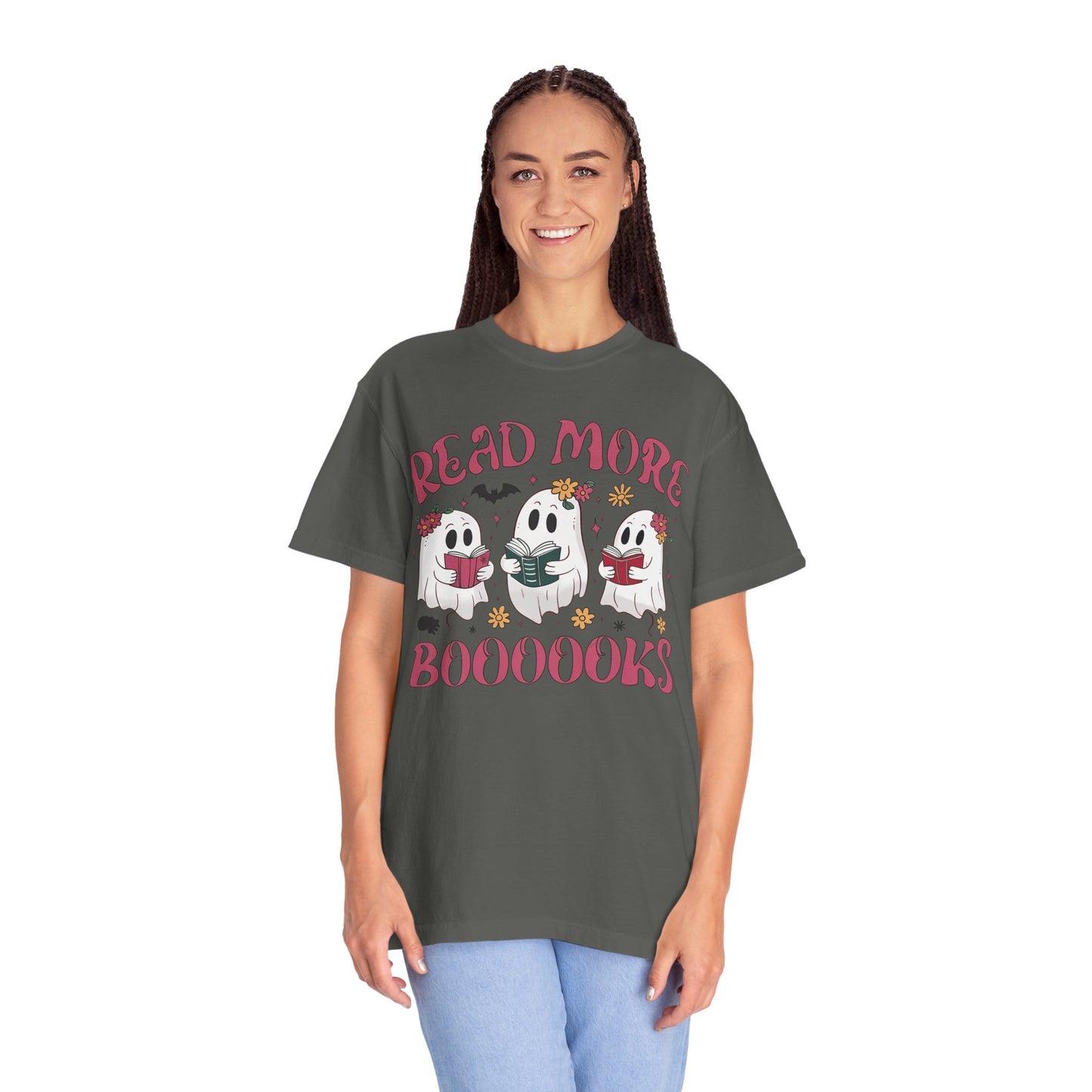 Ghost Reading Books Shirt