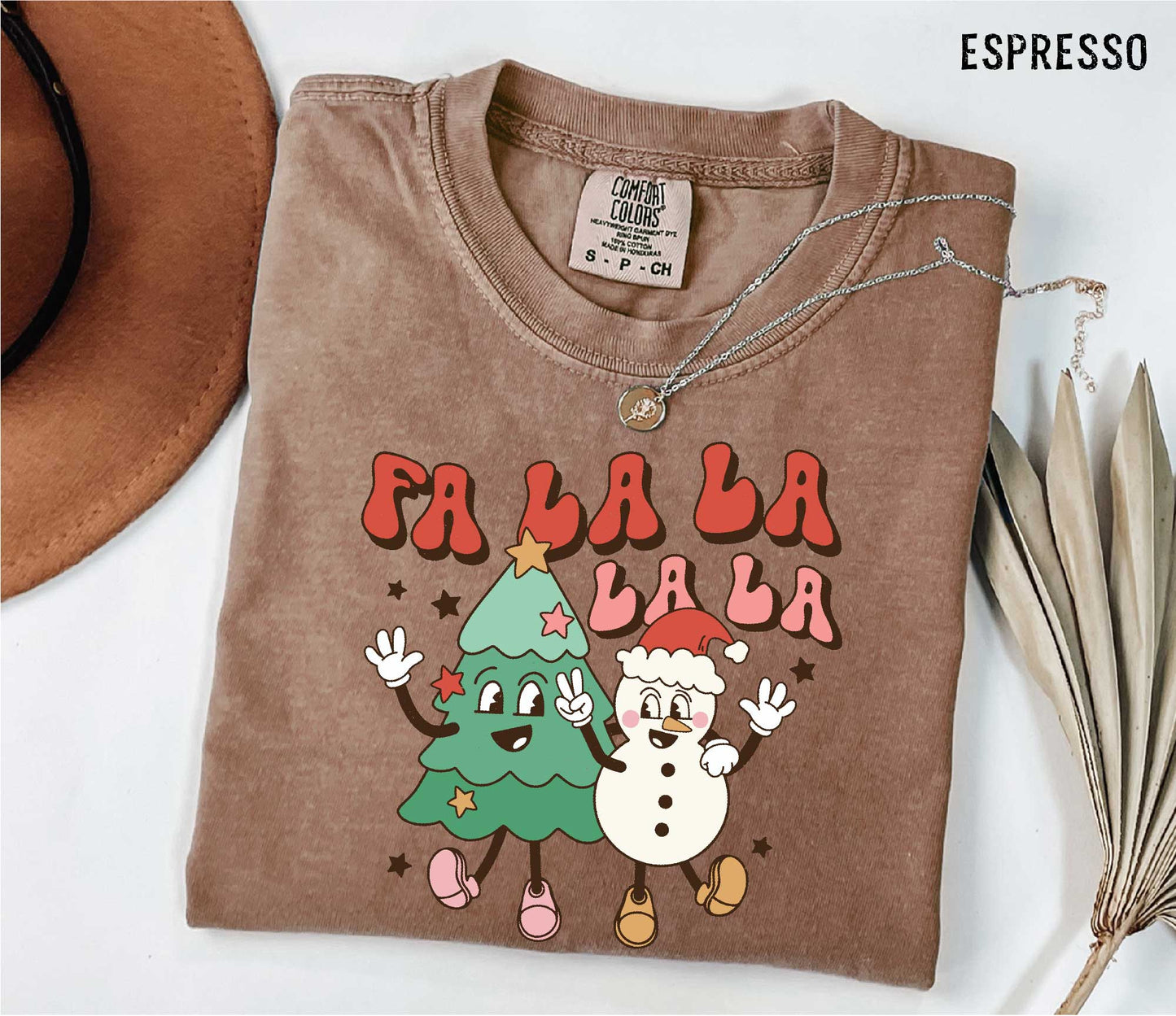 Christmas T-Shirt Fa La La Holiday Shirt