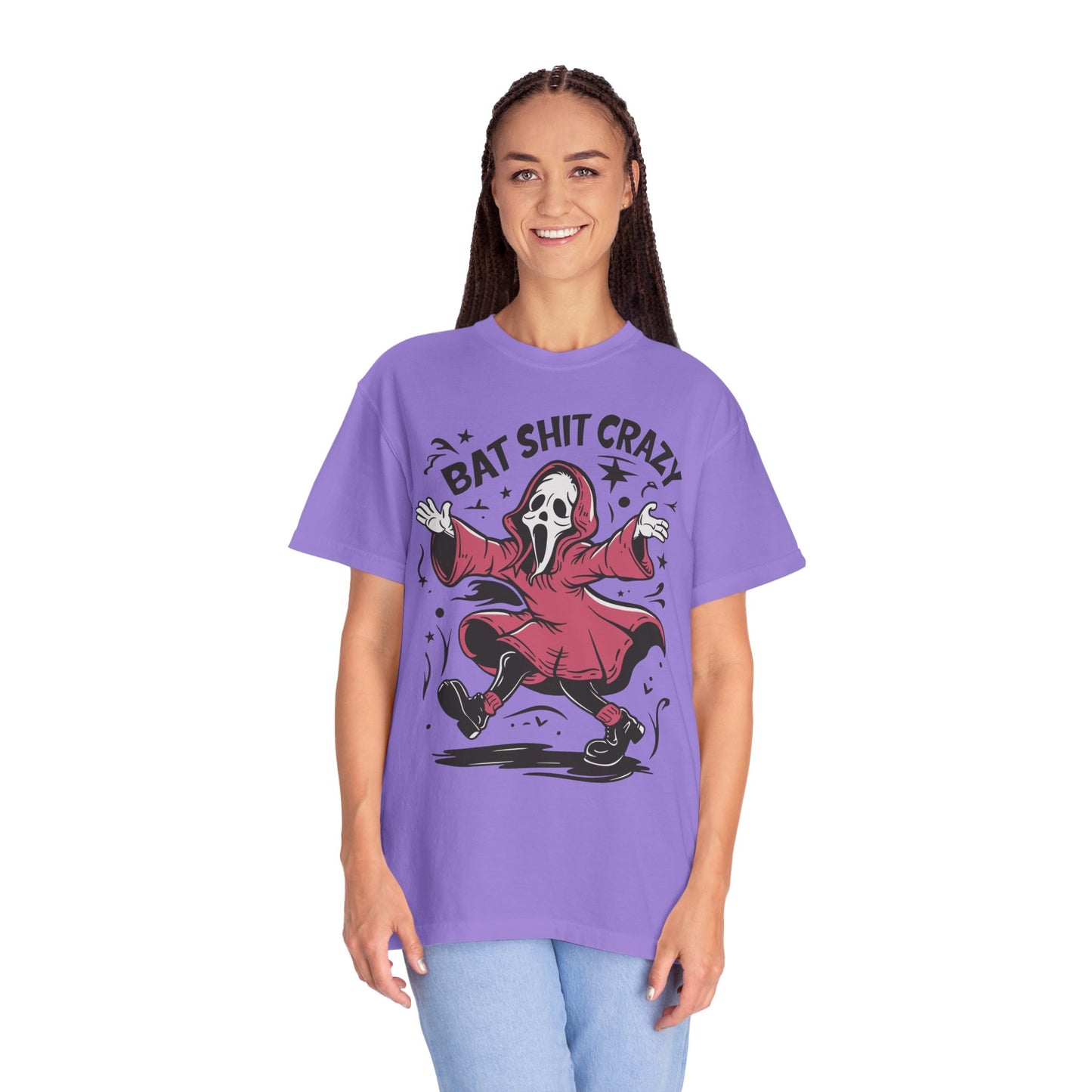 Bat Shit Crazy Funny Halloween Shirt - Ghost Season Tee
