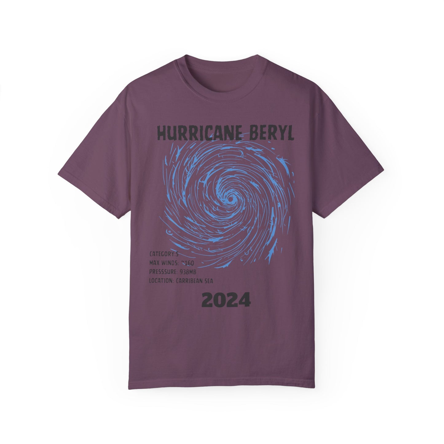 Storm T-Shirt Hurricane Beryl, Texas Hurricane, Hurricane 2024 Berry