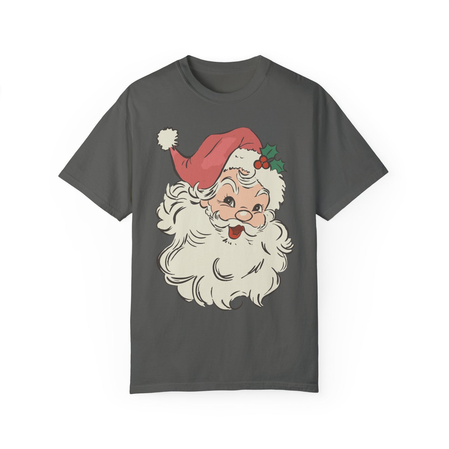 Vintage Santa Comfort Colors Shirt Pepper