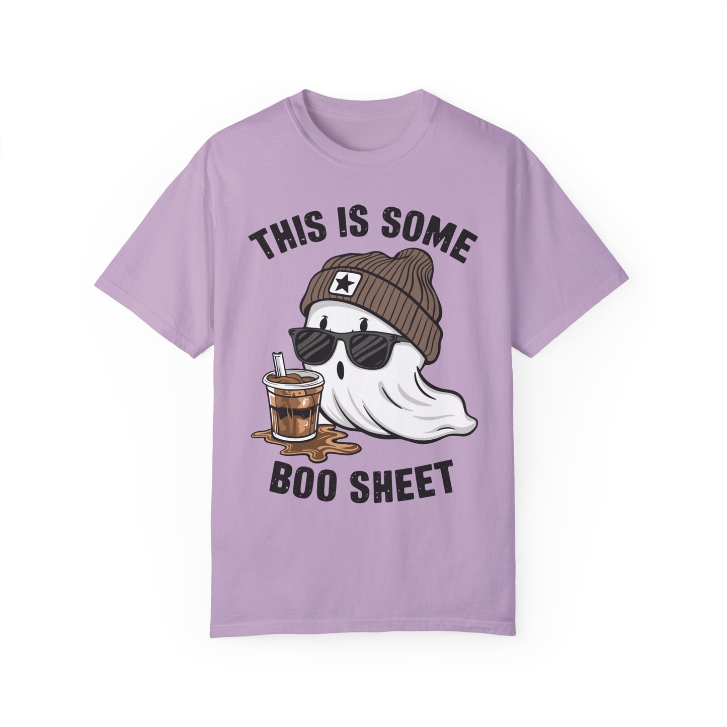 This Is Some Boo Sheet T-Shirt - Halloween Shirt Orchid