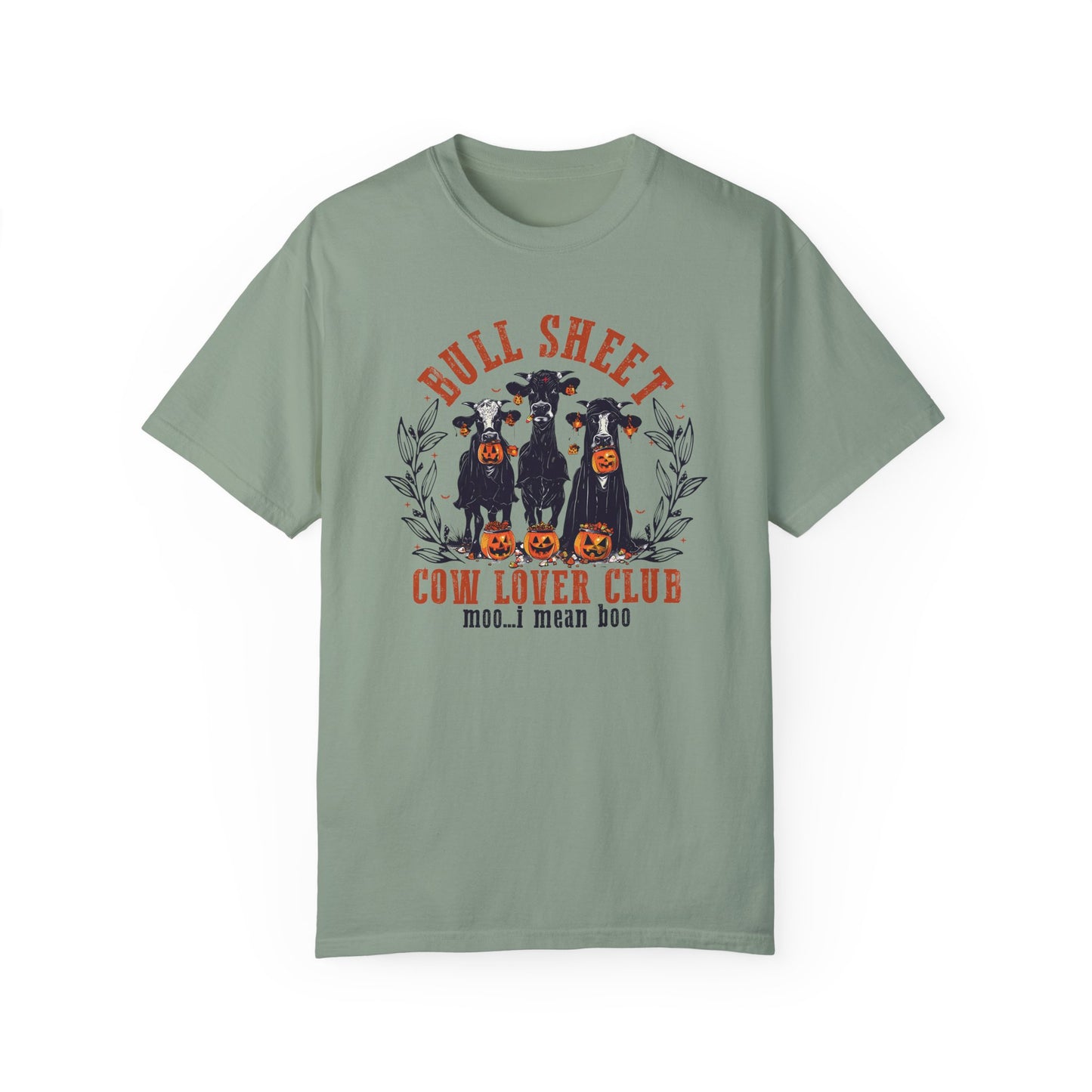 Bull Sheet Cow Lover Club Shirt, Spooky Cow Halloween Bay