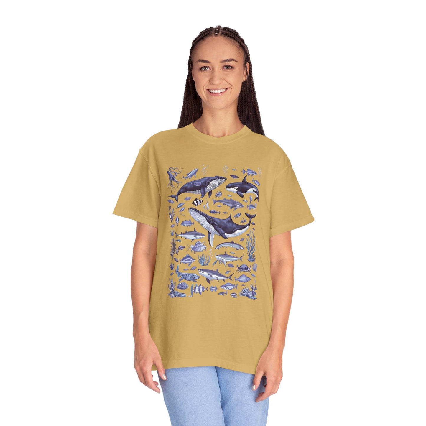 Vintage 90s Tattoo Sea Animal Tshirt