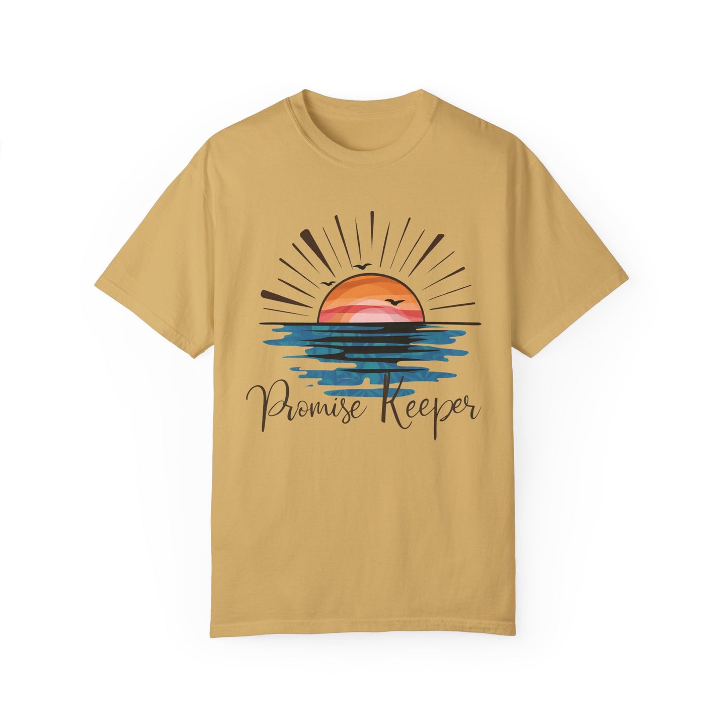Promise Keeper Religious Bible Verse Jesus Lover Christian Shirt Mustard