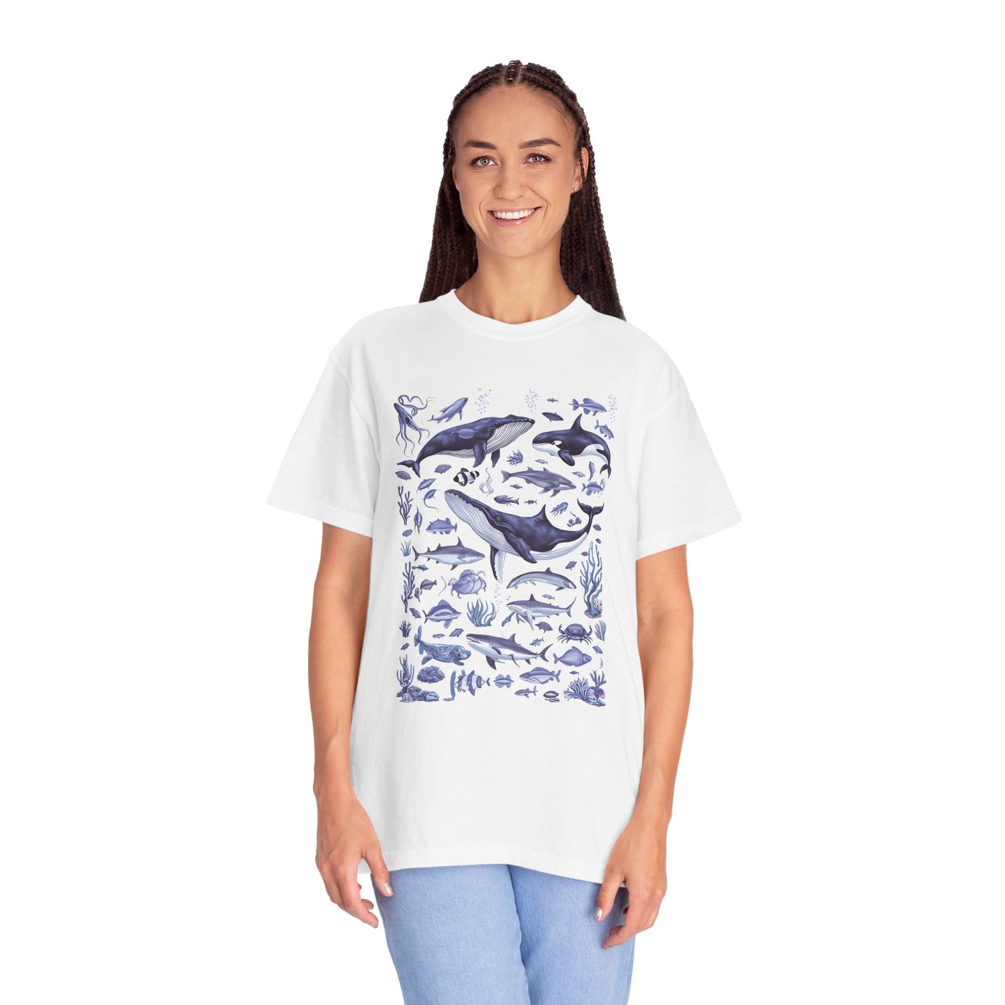 Vintage 90s Tattoo Sea Animal Tshirt