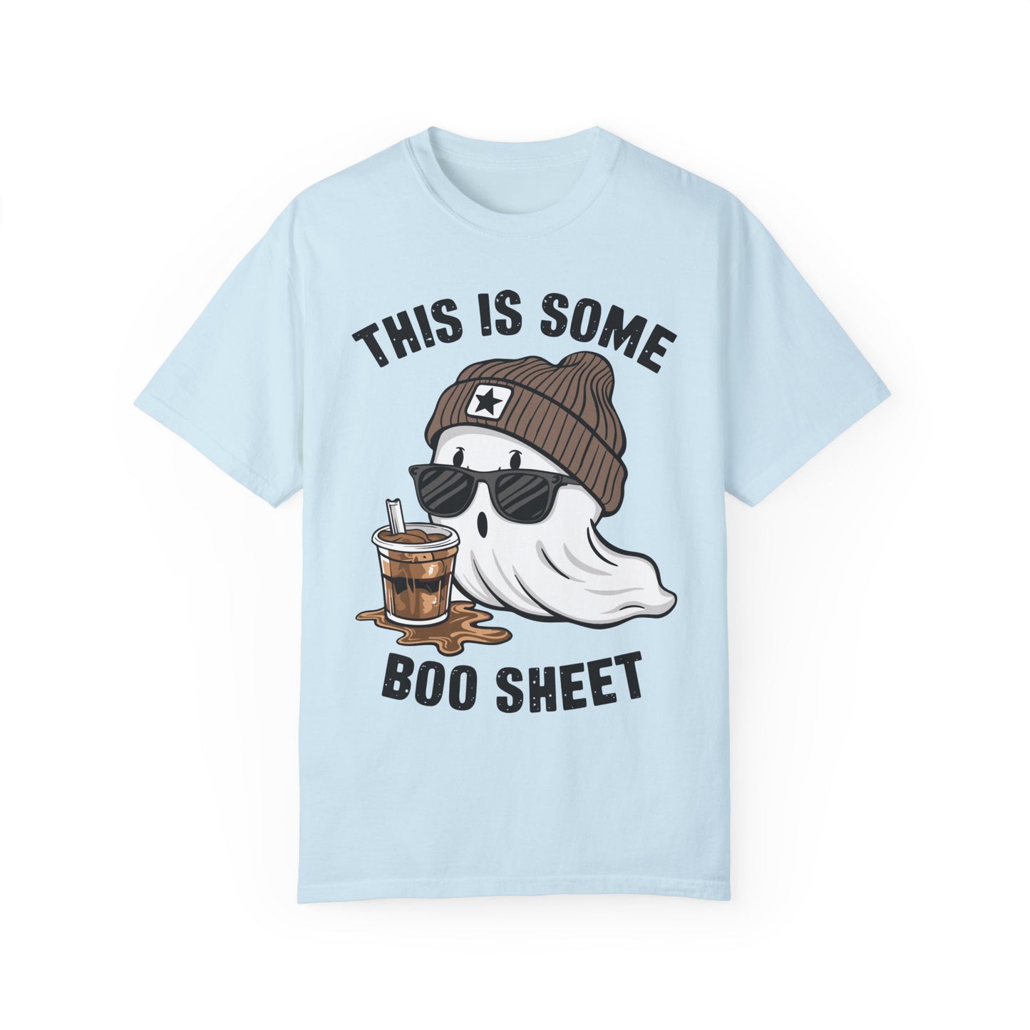 This Is Some Boo Sheet T-Shirt - Halloween Shirt Chambray