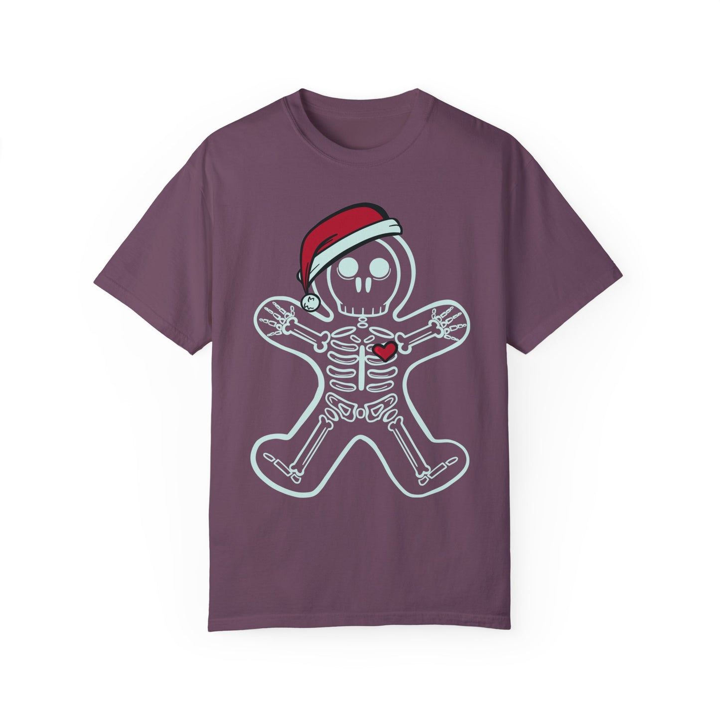 Gingerbread Man X-Ray Shirt | Funny Xmas X-Ray Technician Santa Hat Gift Berry