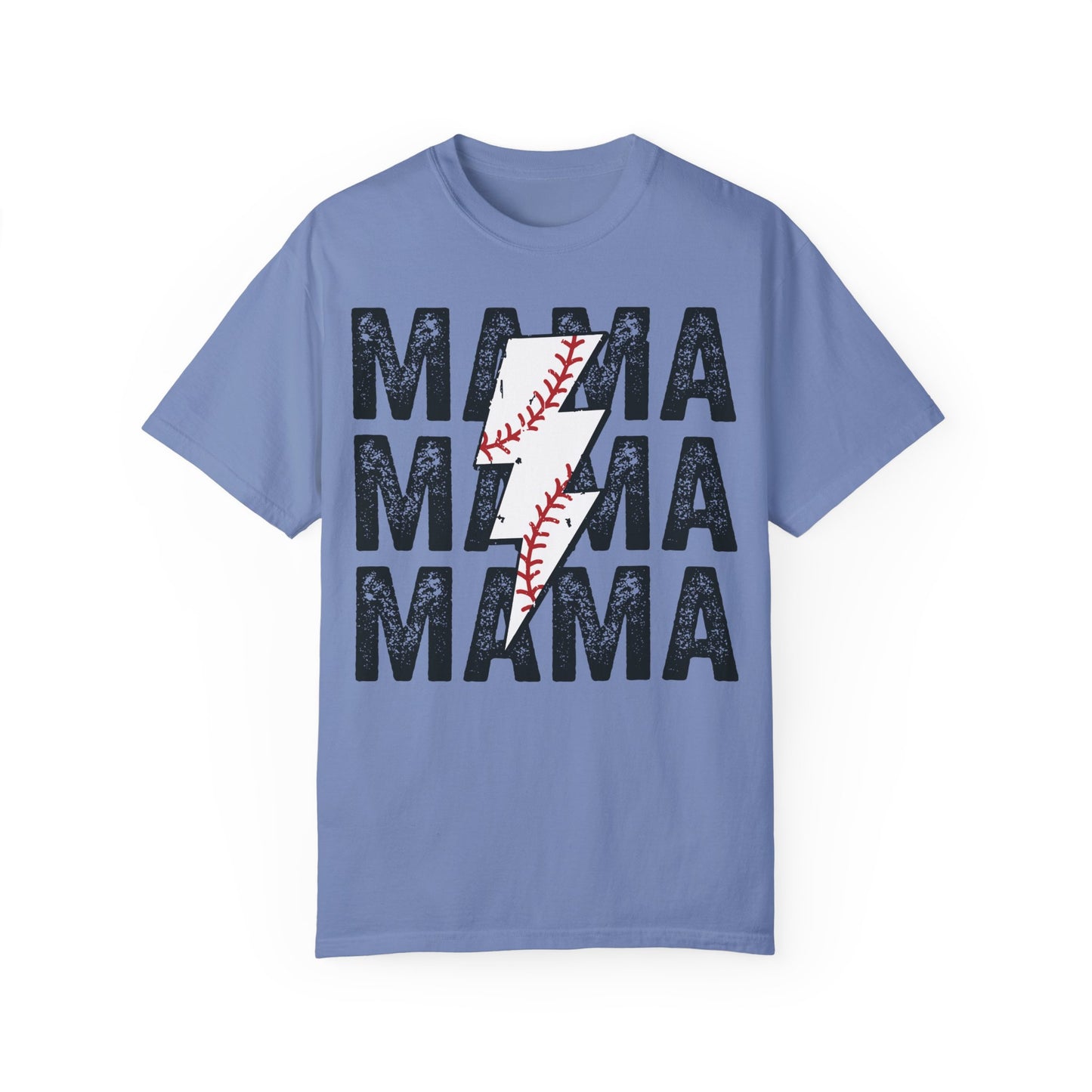 Comfort Colors Baseball Mama Shirt