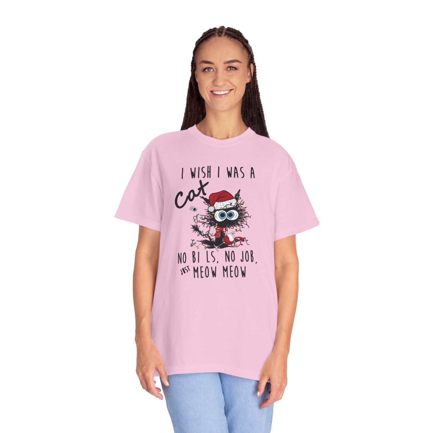 I Wish I Was A Cat T-Shirt - Funny Shirt