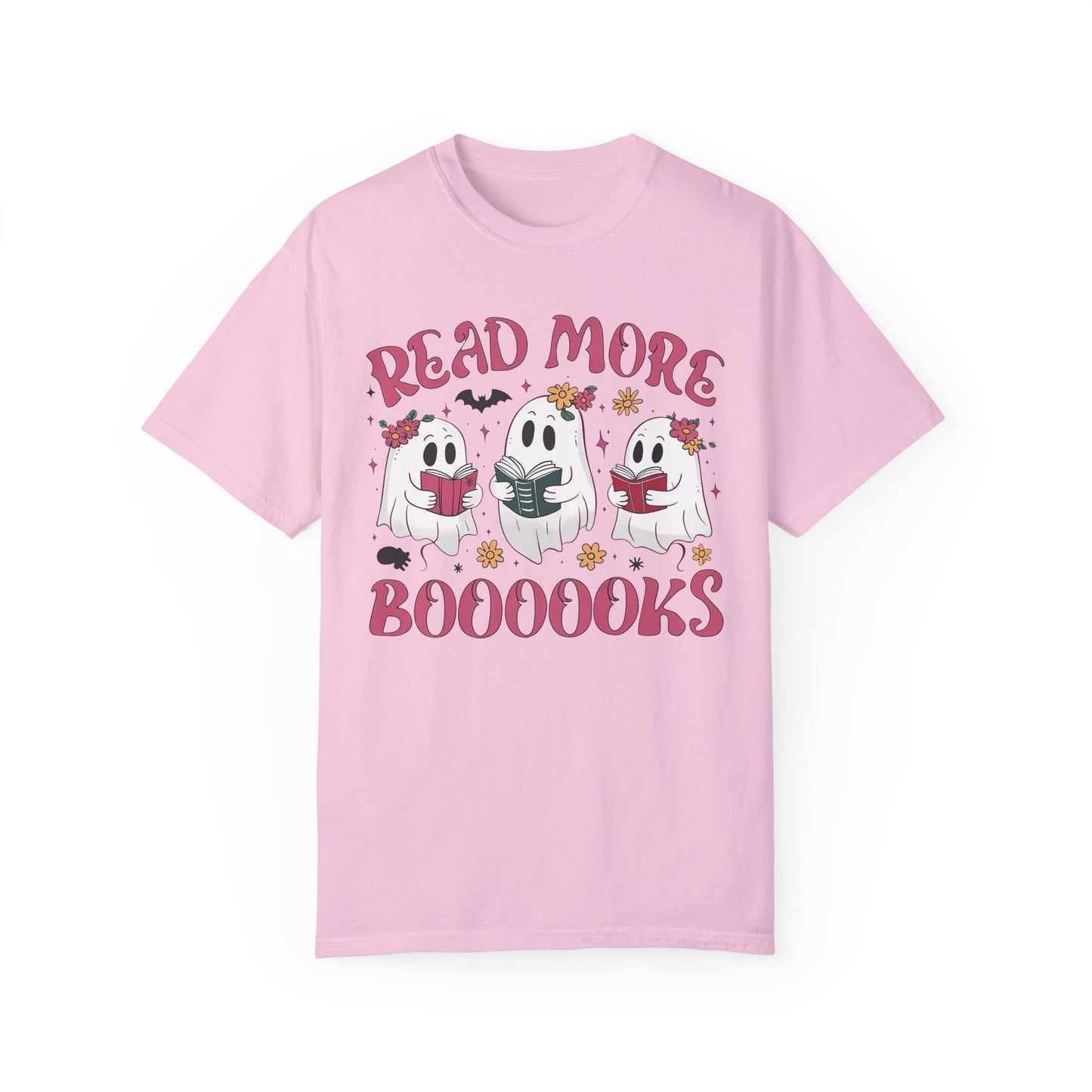 Ghost Reading Books Shirt Blossom