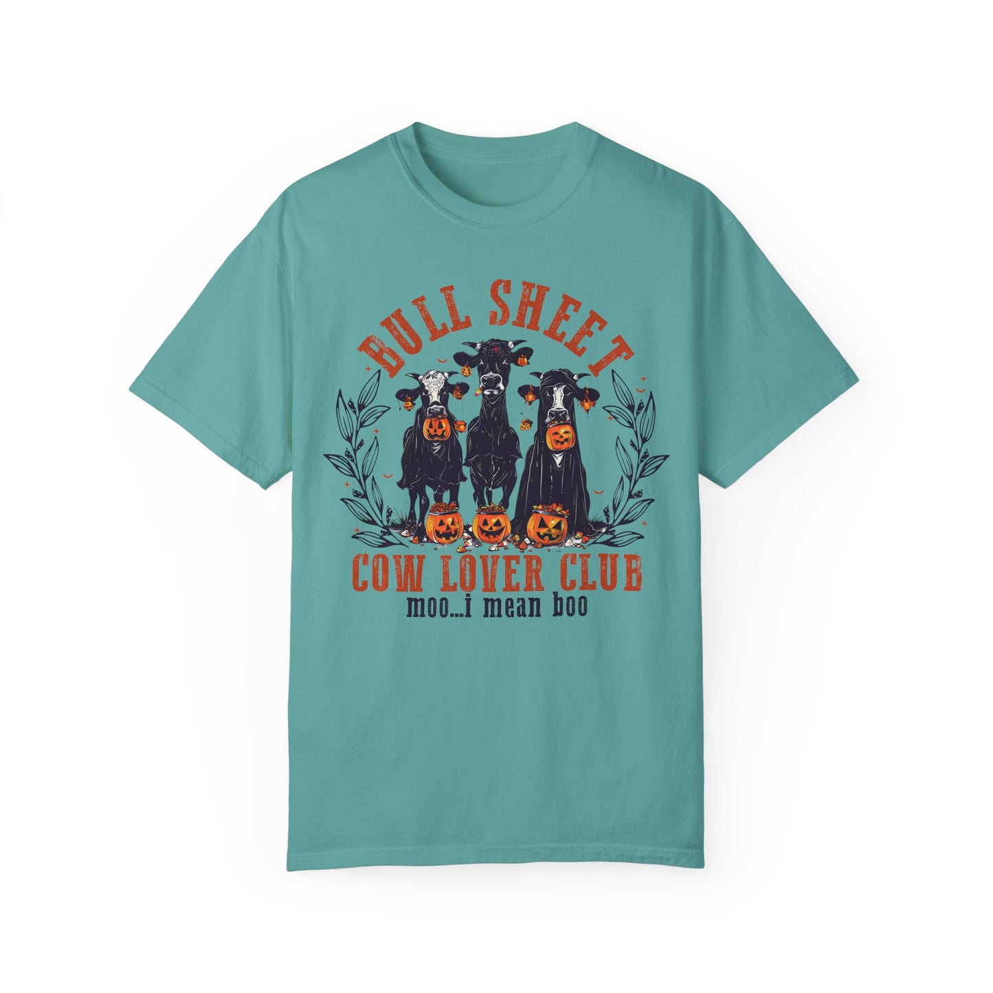 Bull Sheet Cow Lover Club Shirt Seafoam