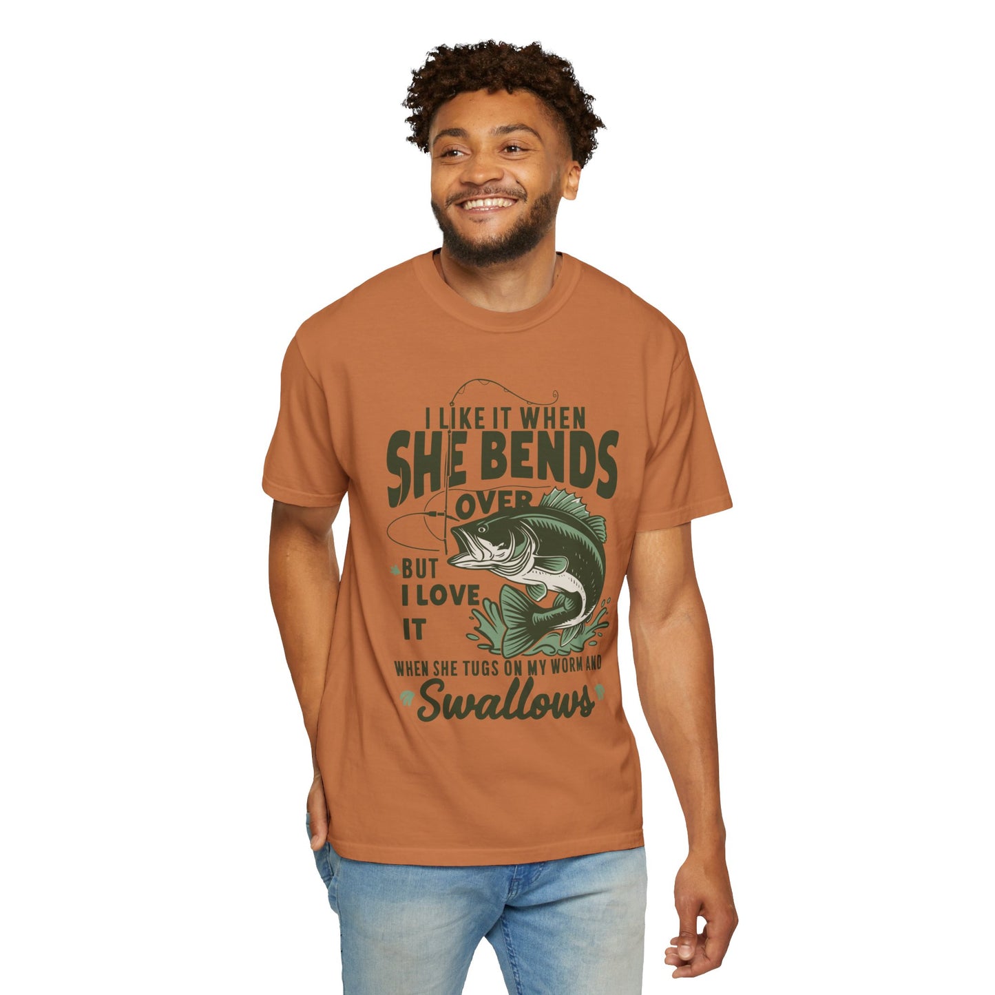 I Like It When She Bends Over Shirt - Fishing Shirt