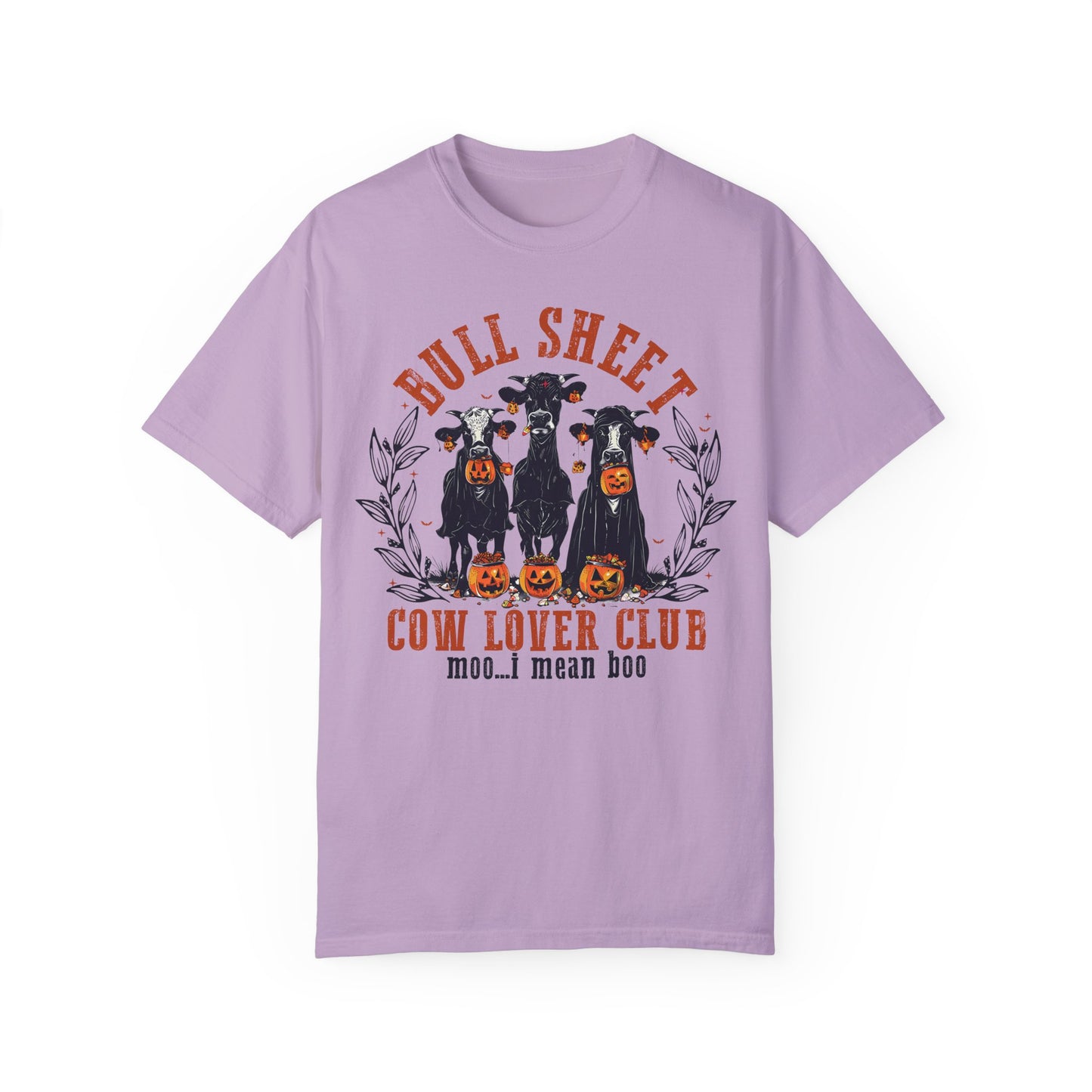 Bull Sheet Cow Lover Club Shirt Orchid