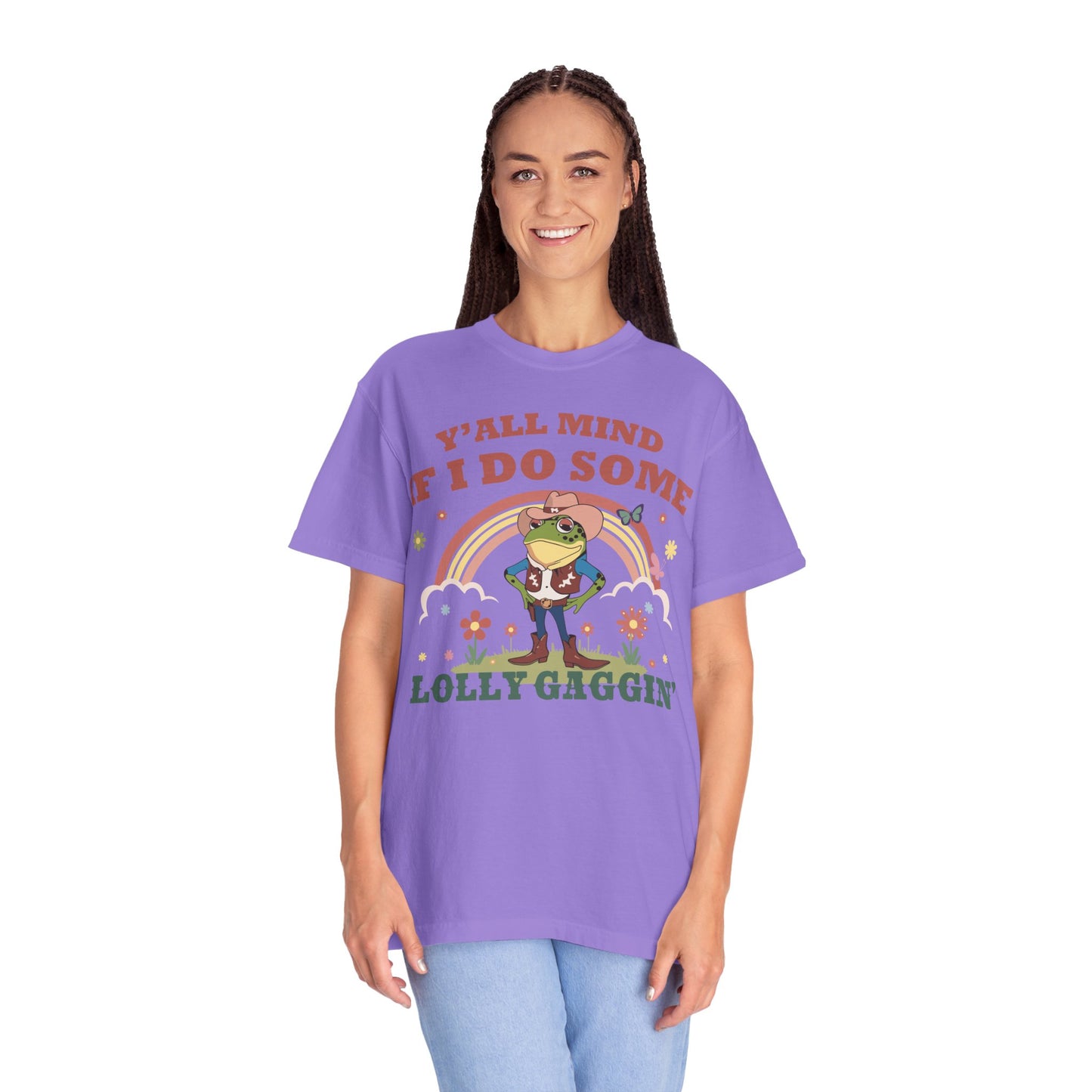 Yall Mind If I Do Some Lollygaggin - Funny Frog Shirt