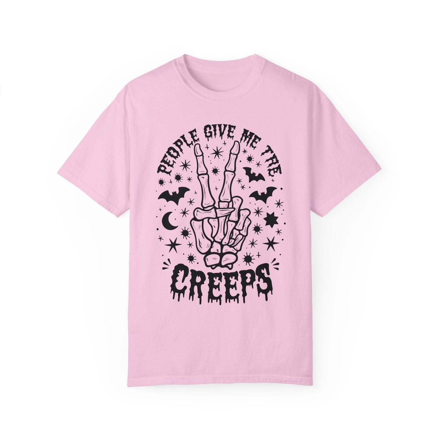 People Give Me The Creeps Halloween Horror Shirt Blossom
