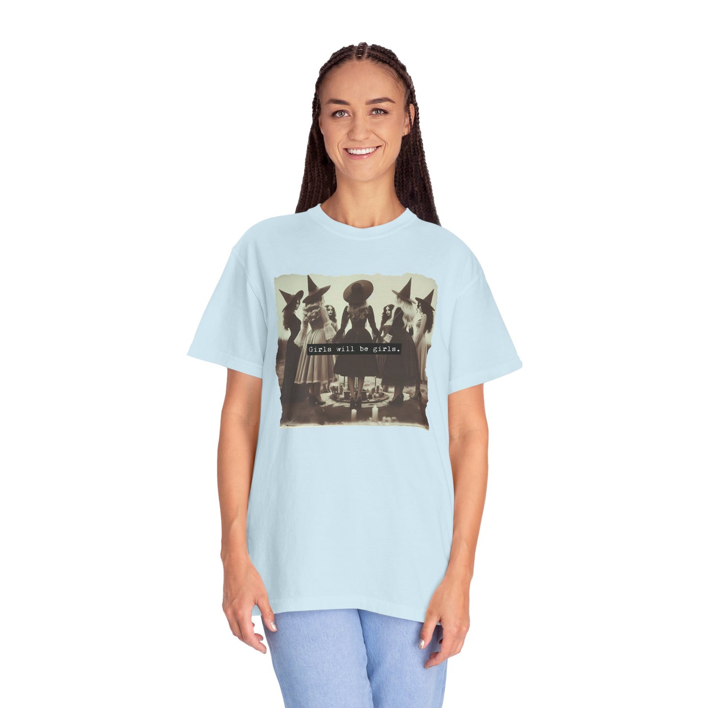 Girls Will Be Girls Shirt, Funny Feminist Comfort Colors Tee, Female Feminist Shirt
