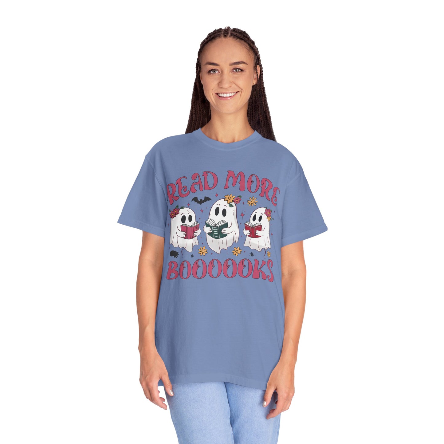 Ghost Reading Books Shirt