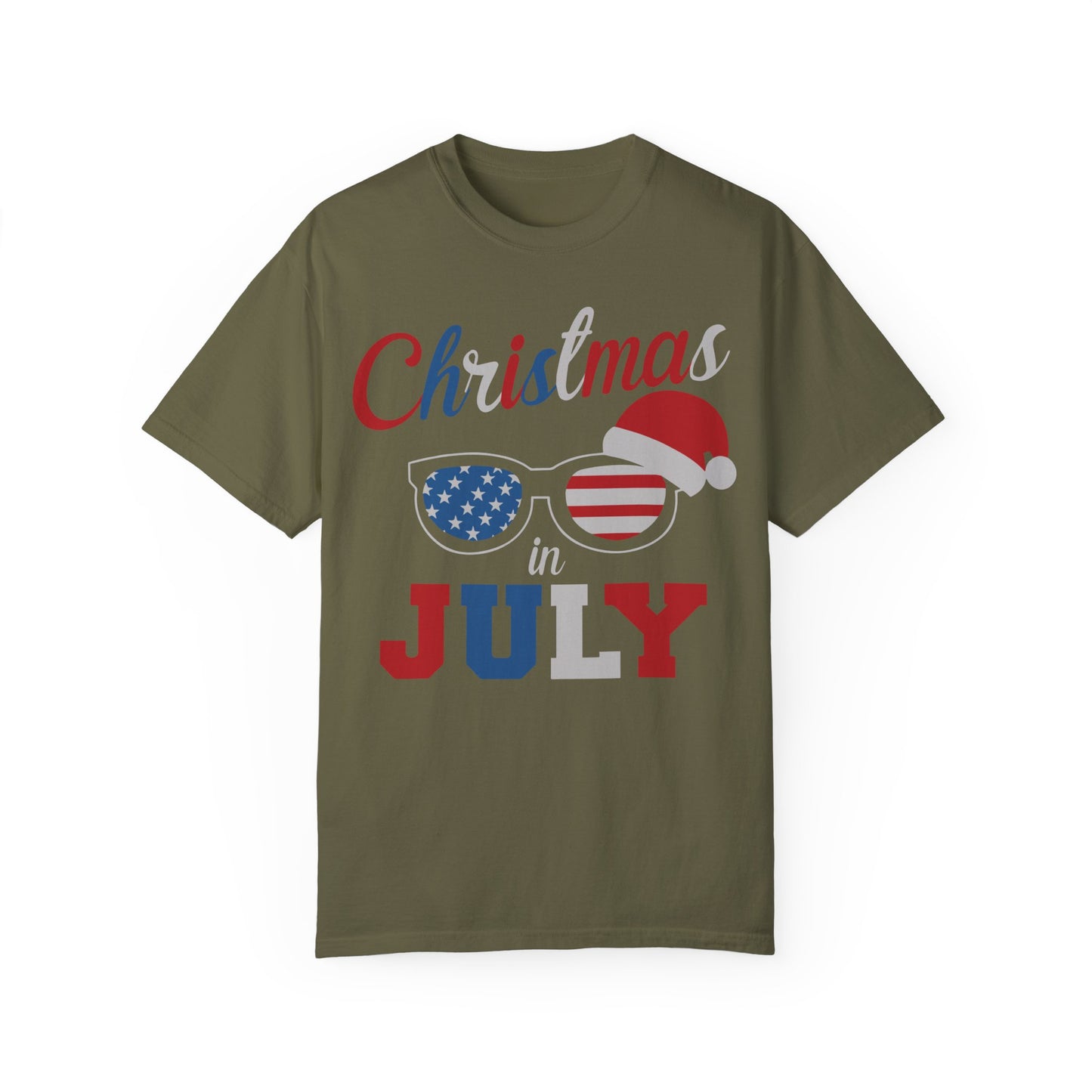 Christmas In July Shirt Sage