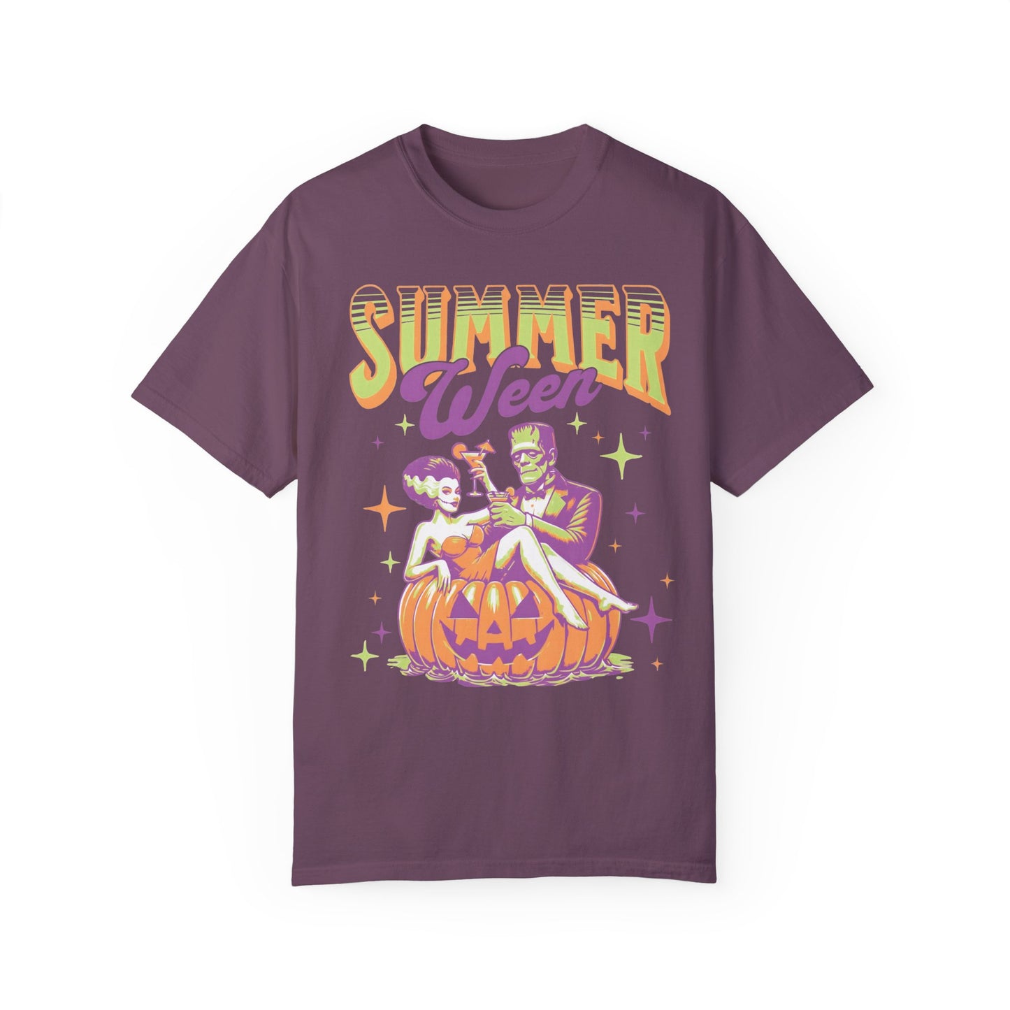 Summer Ween Funny Monster Beach Party Shirt Berry
